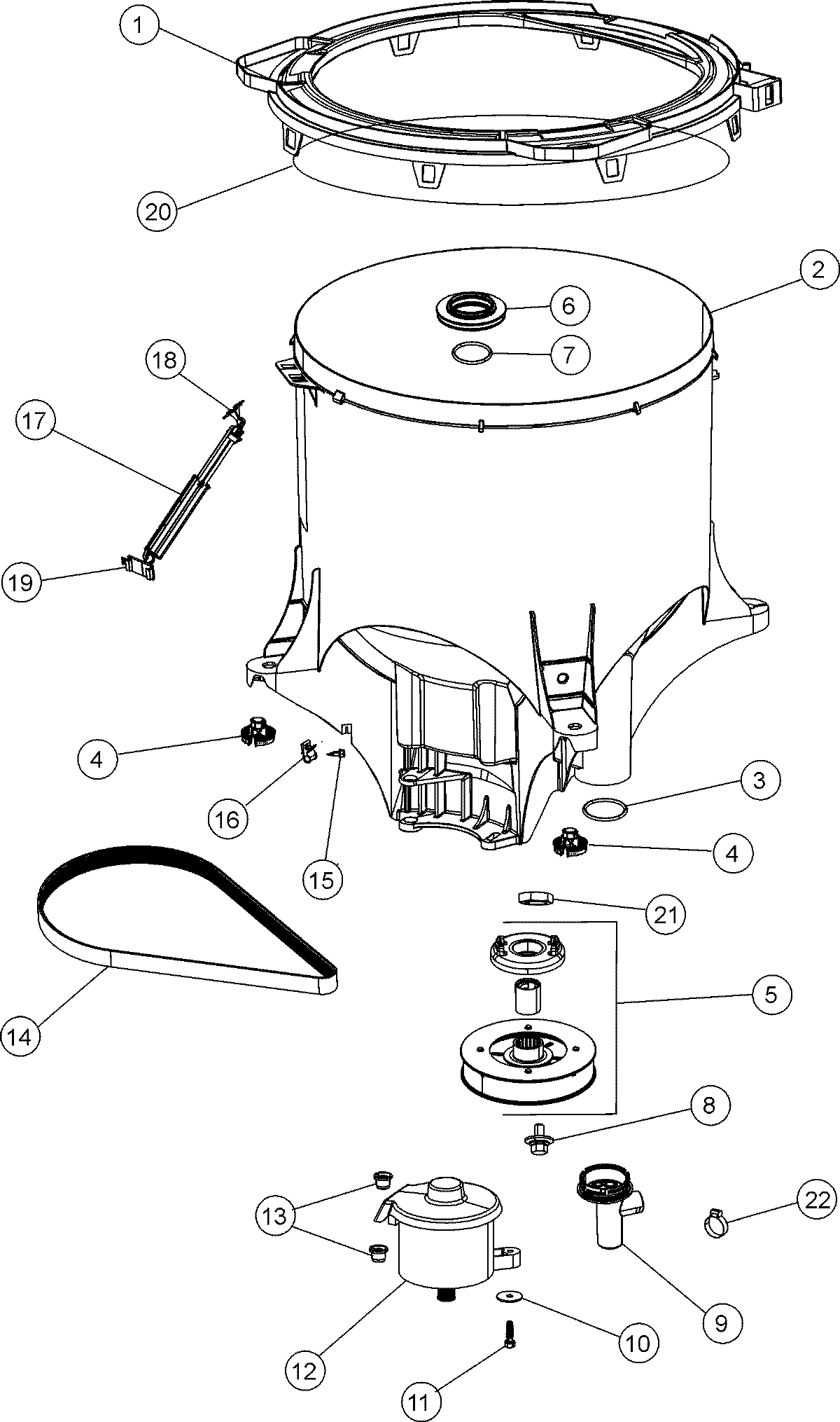 05 - OUTER TUB