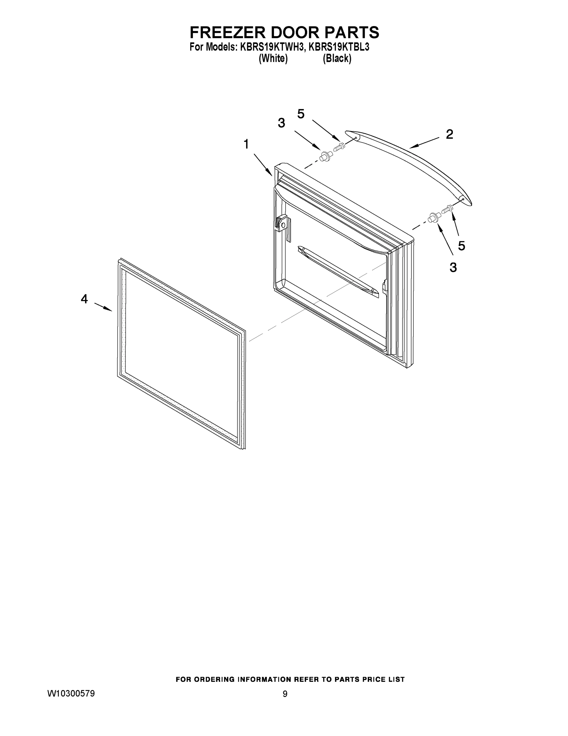 05 - FREEZER DOOR PARTS