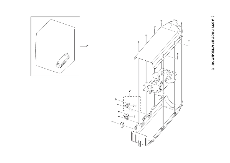 Duct Heater-Module Assembly