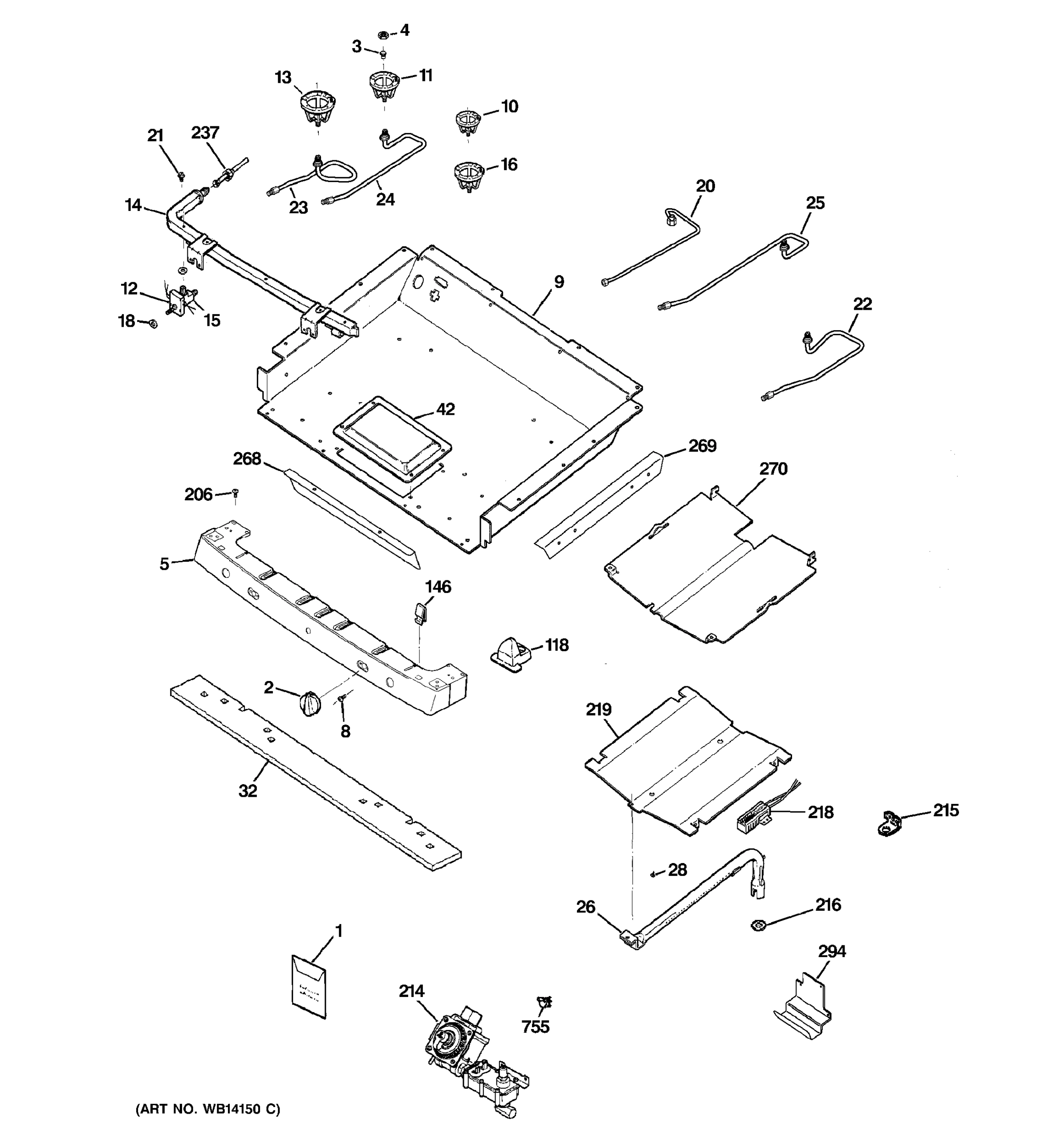 GAS & BURNER PARTS