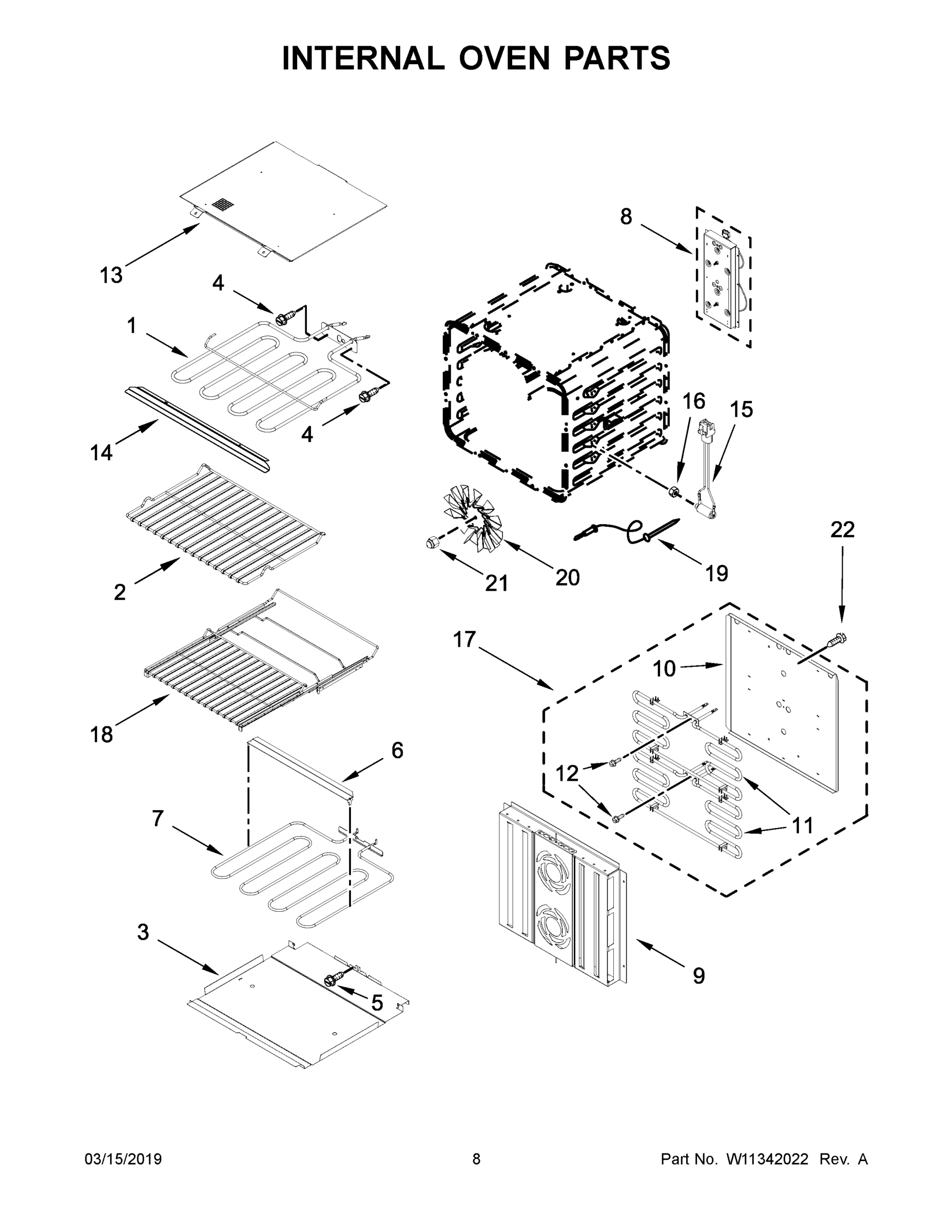 05 - INTERNAL OVEN PARTS