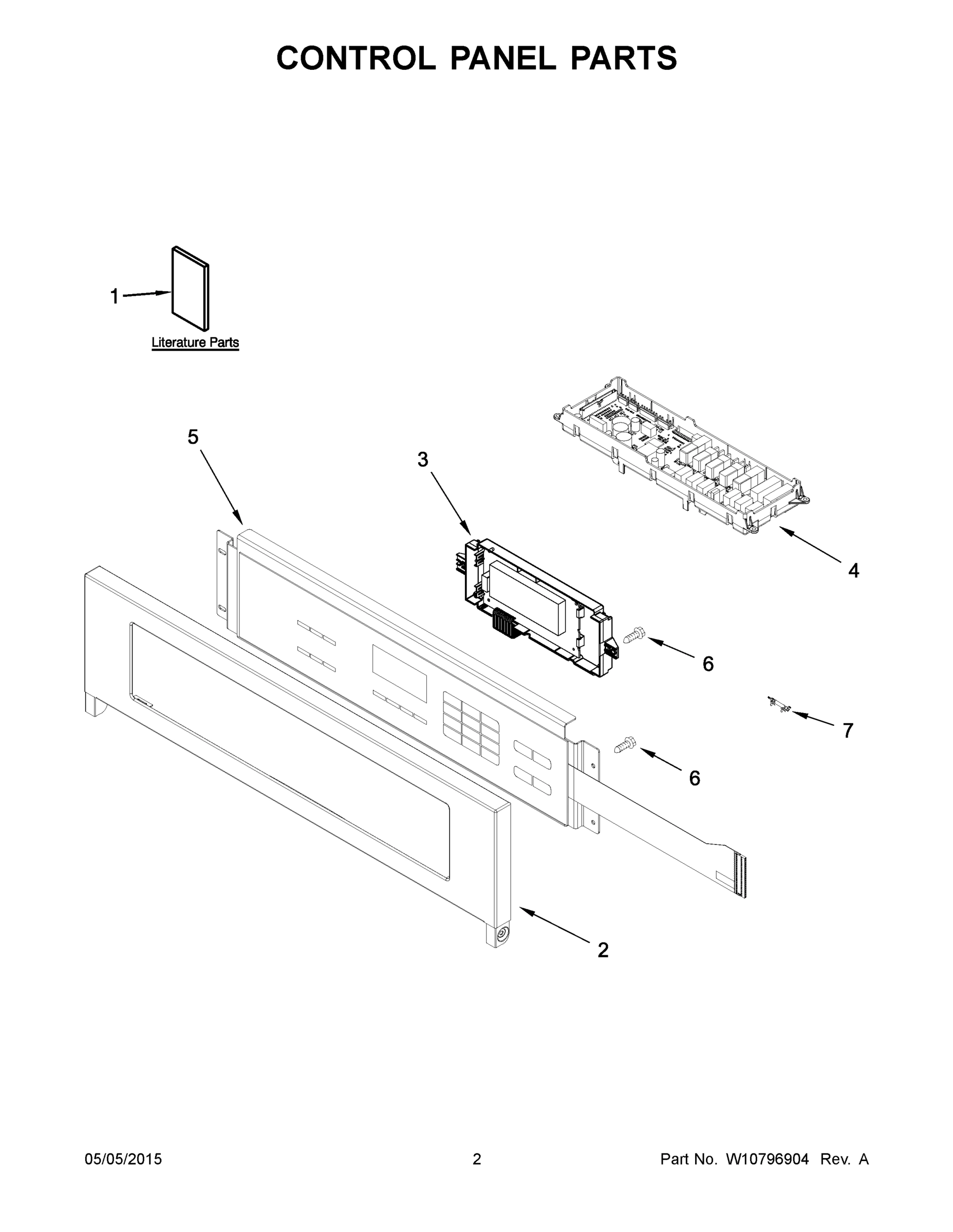 02 - CONTROL PANEL PARTS