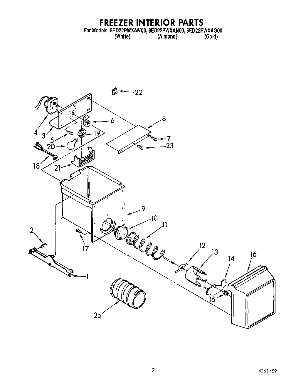 05 - FREEZER INTERIOR