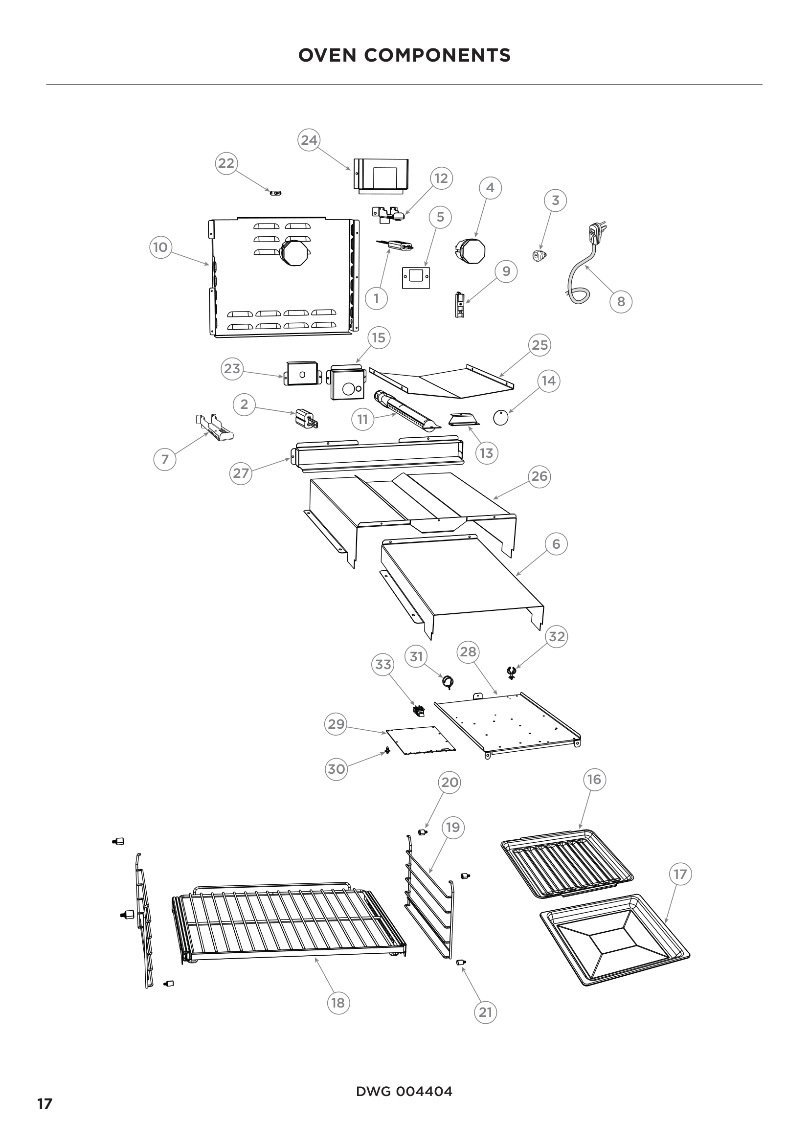OVEN COMPONENTS