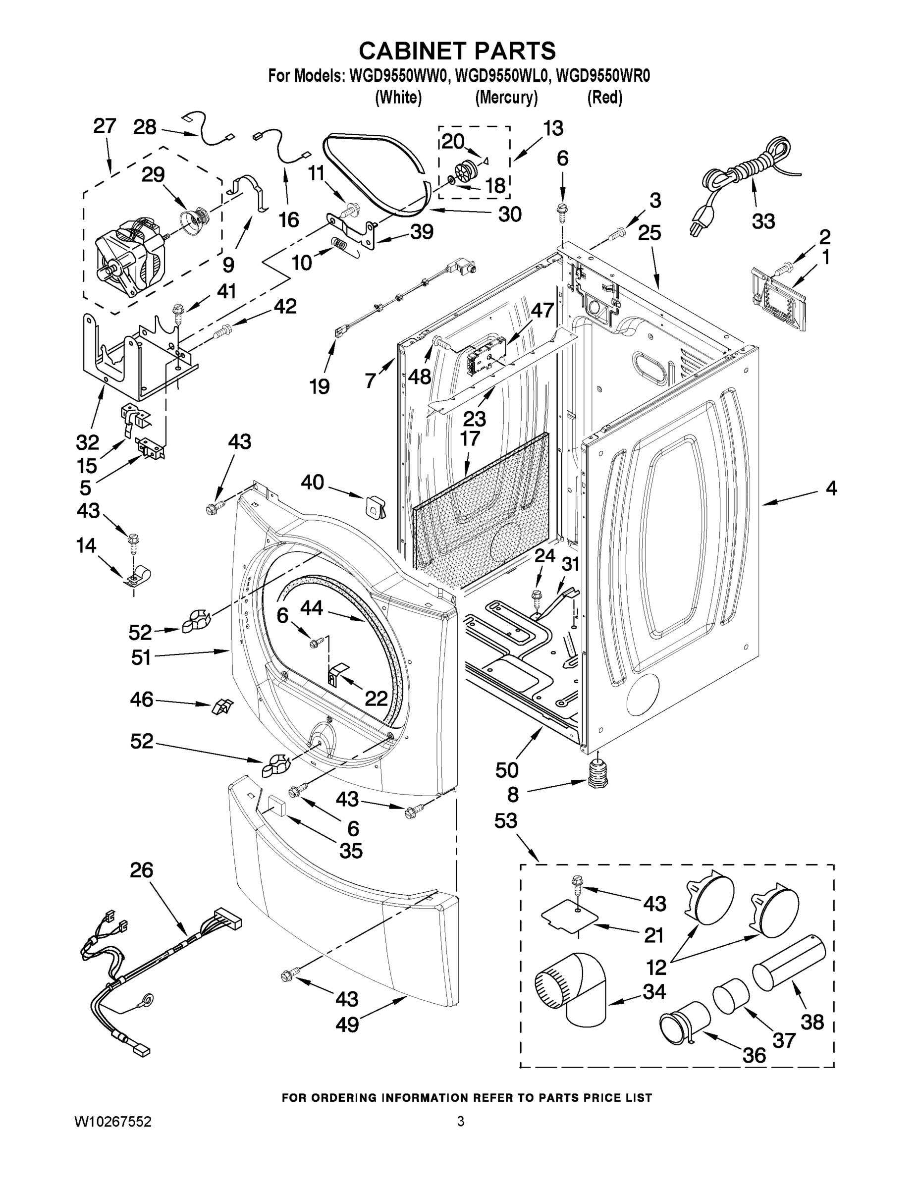 02 - CABINET PARTS