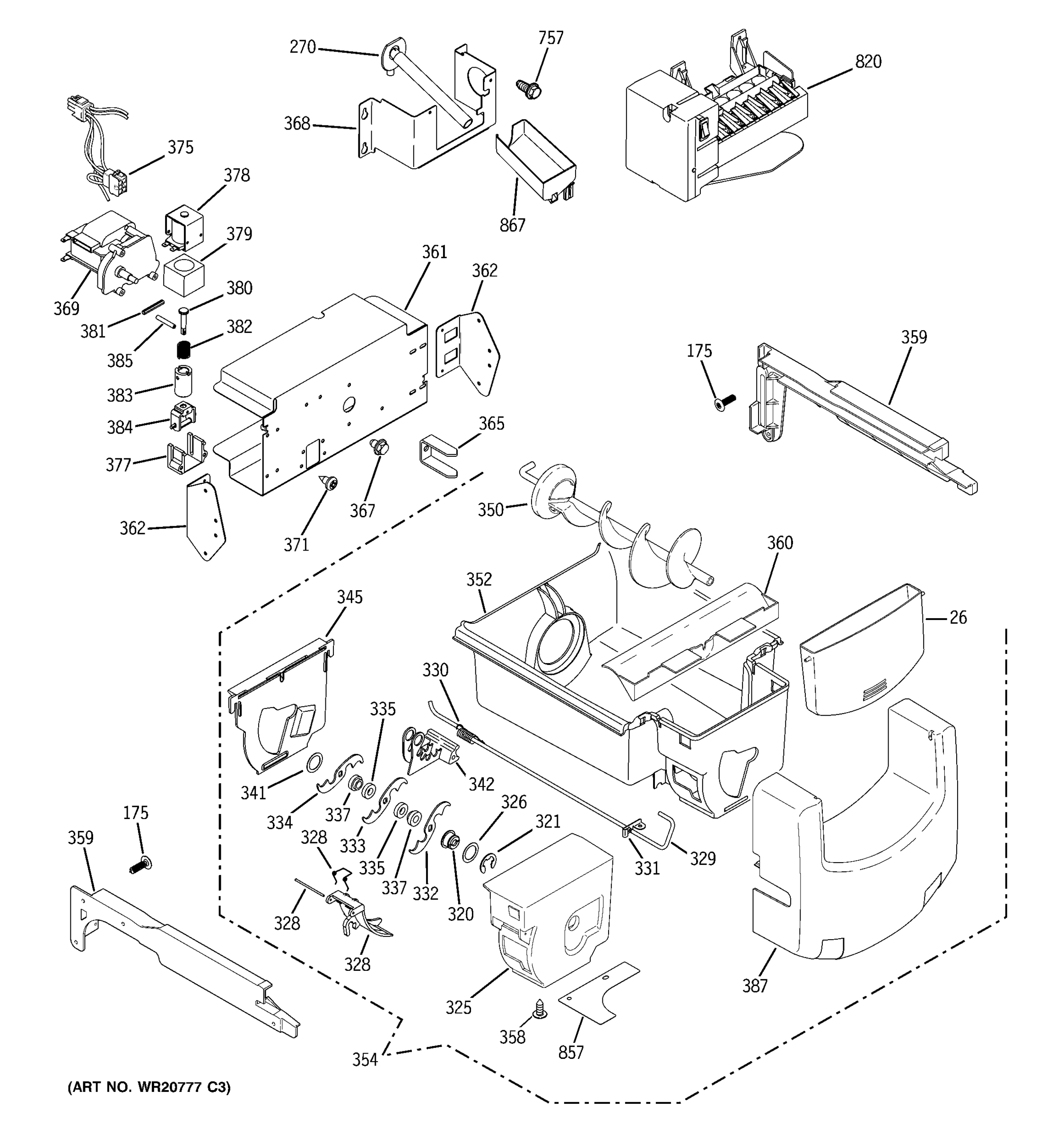 ICE MAKER & DISPENSER