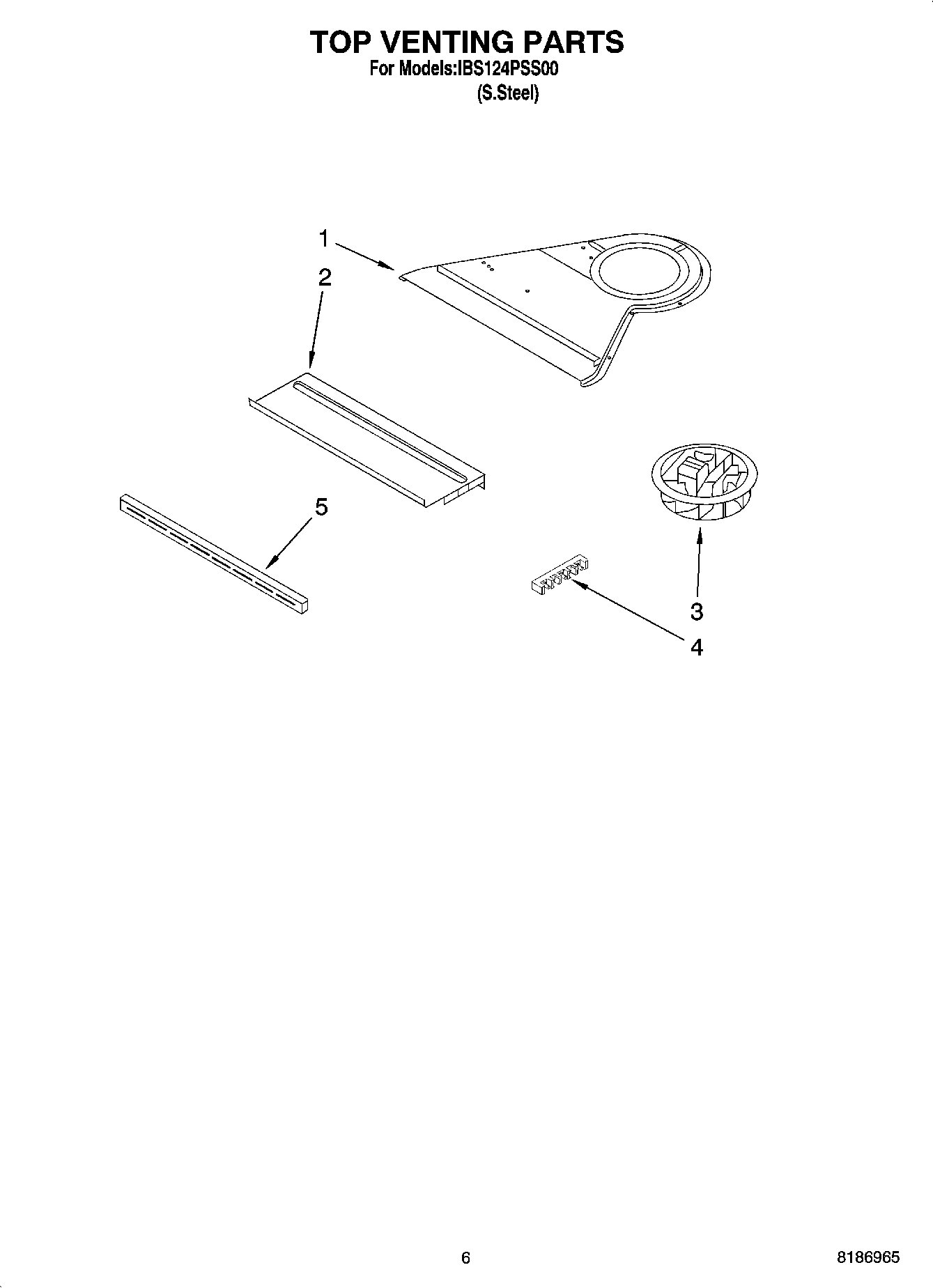 05 - TOP VENTING PARTS