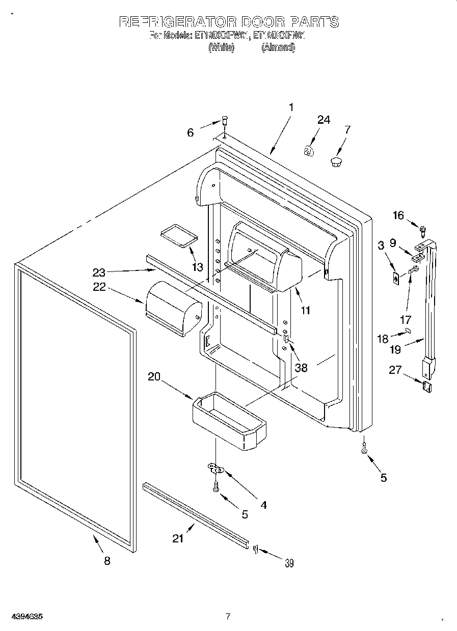 04 - REFRIGERATOR DOOR