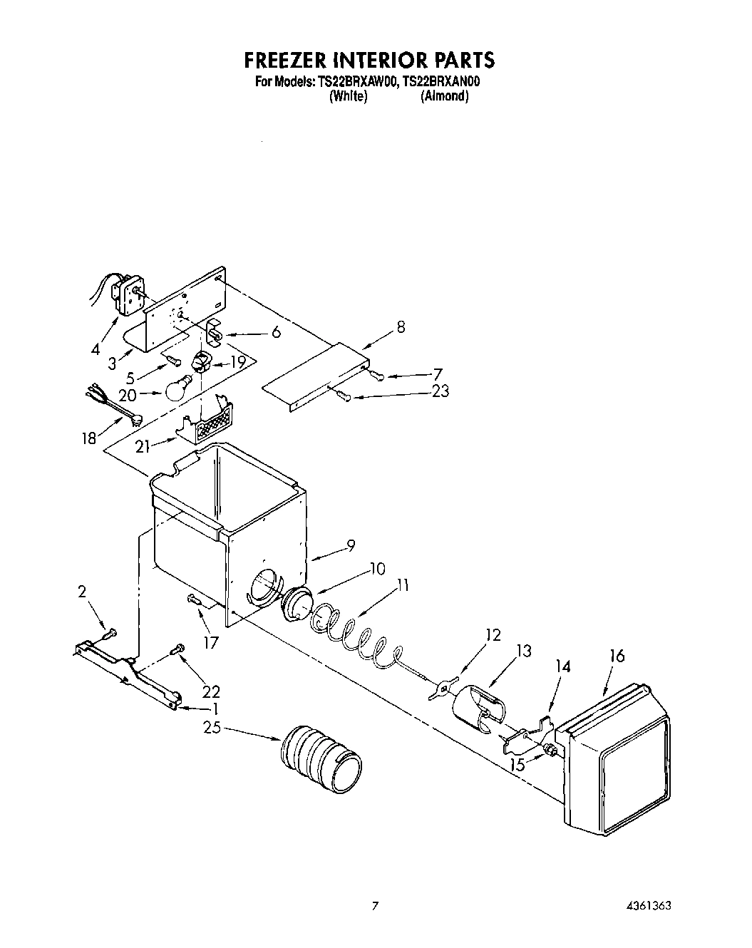 06 - FREEZER INTERIOR