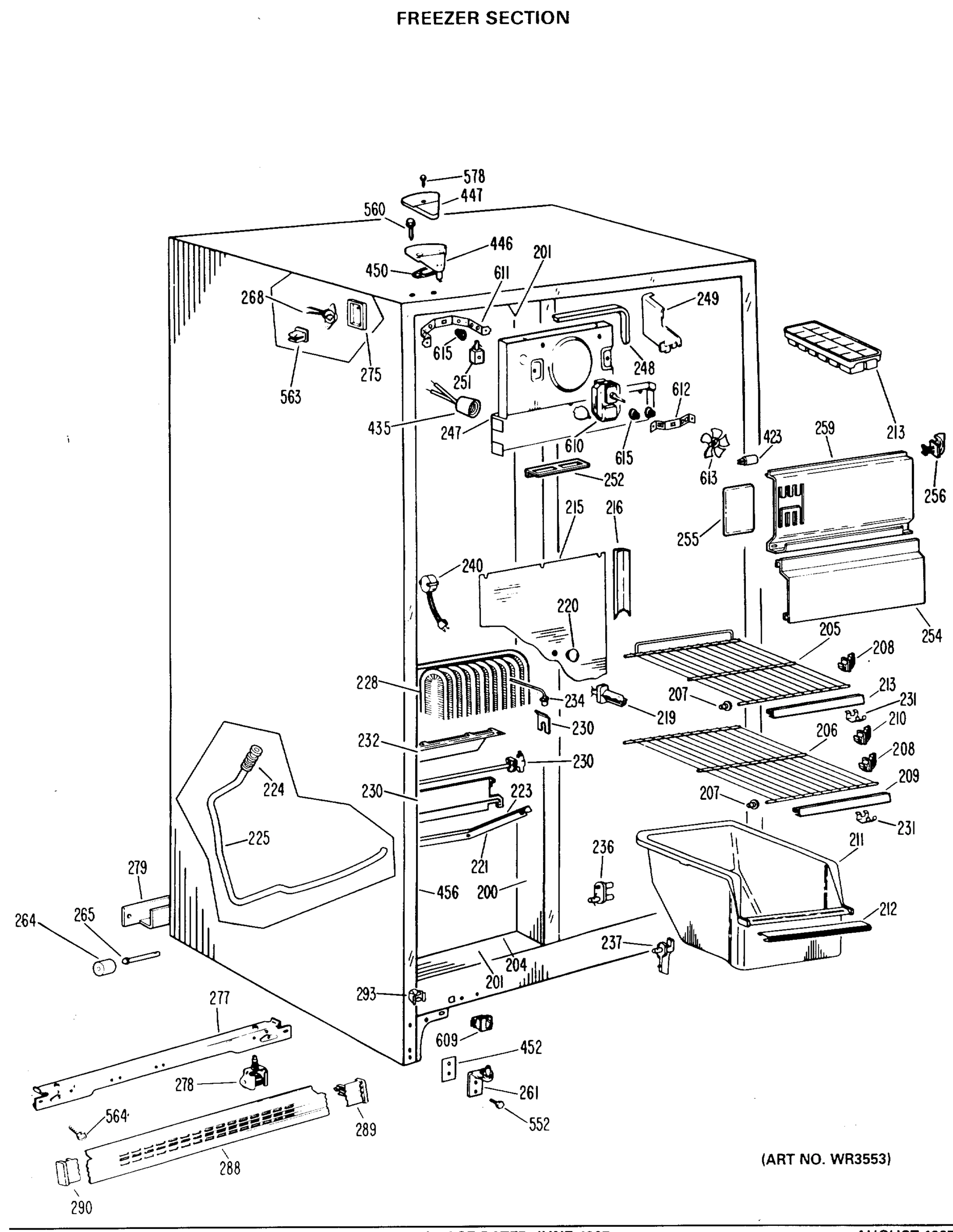 FREEZER SECTION