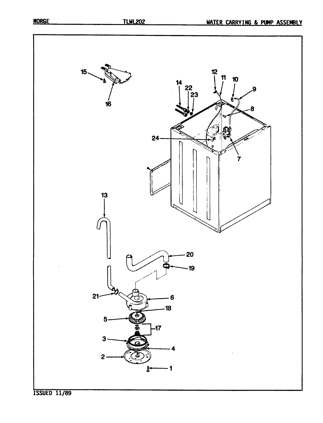06 - WATER CARRYING & PUMP ASSEMBLY