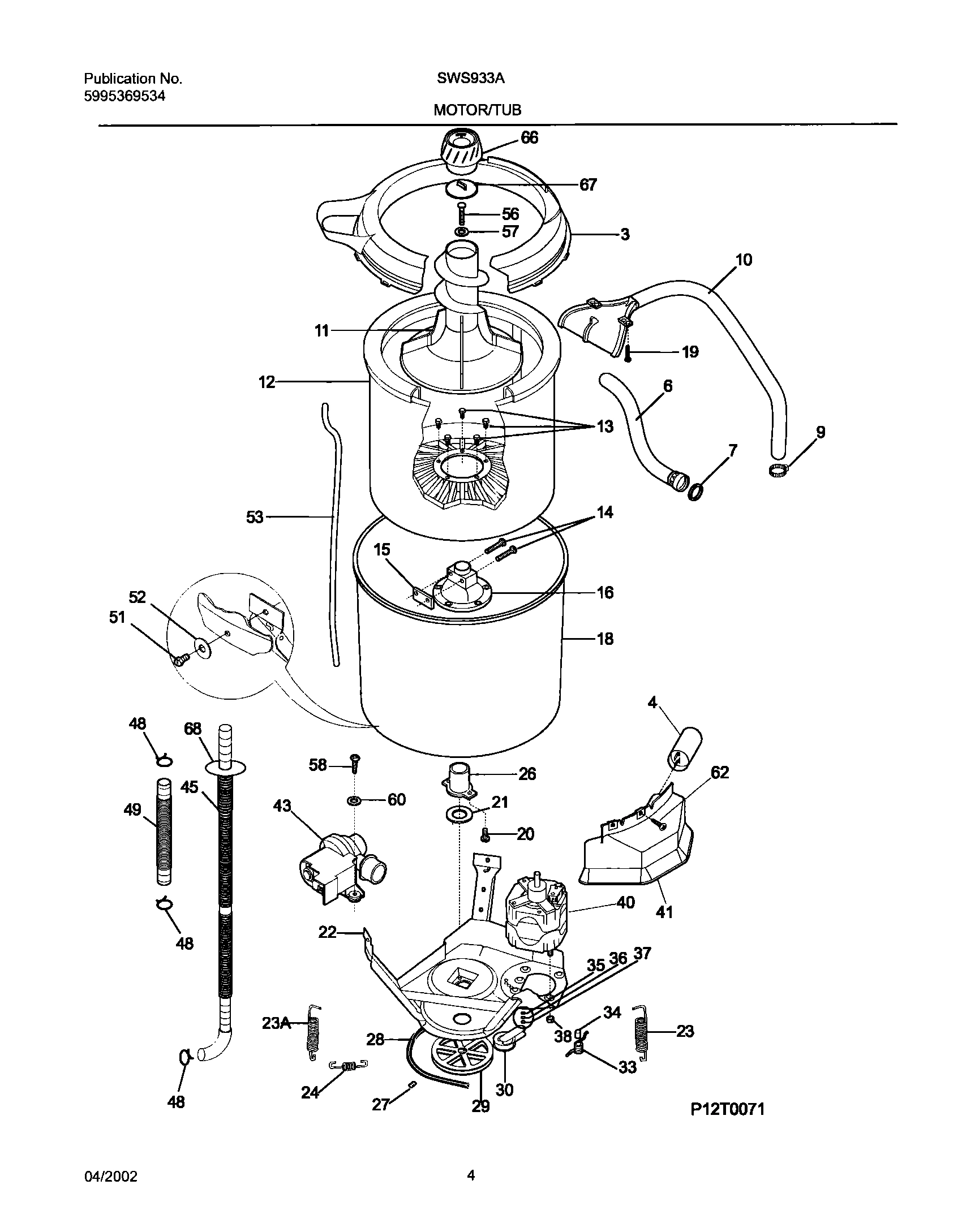 05 - WSHR MTR,HOSE