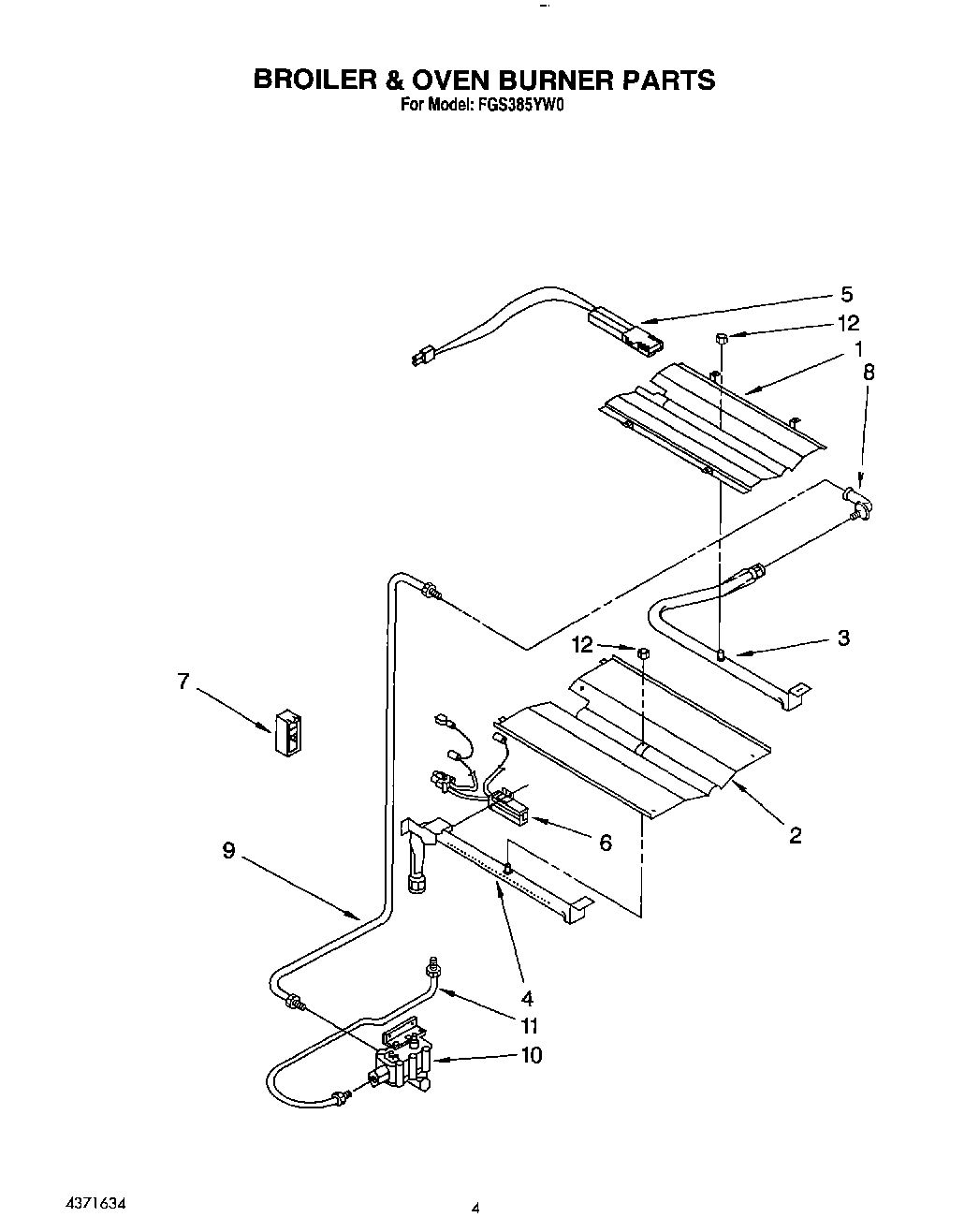 04 - BROILER & OVEN BURNER
