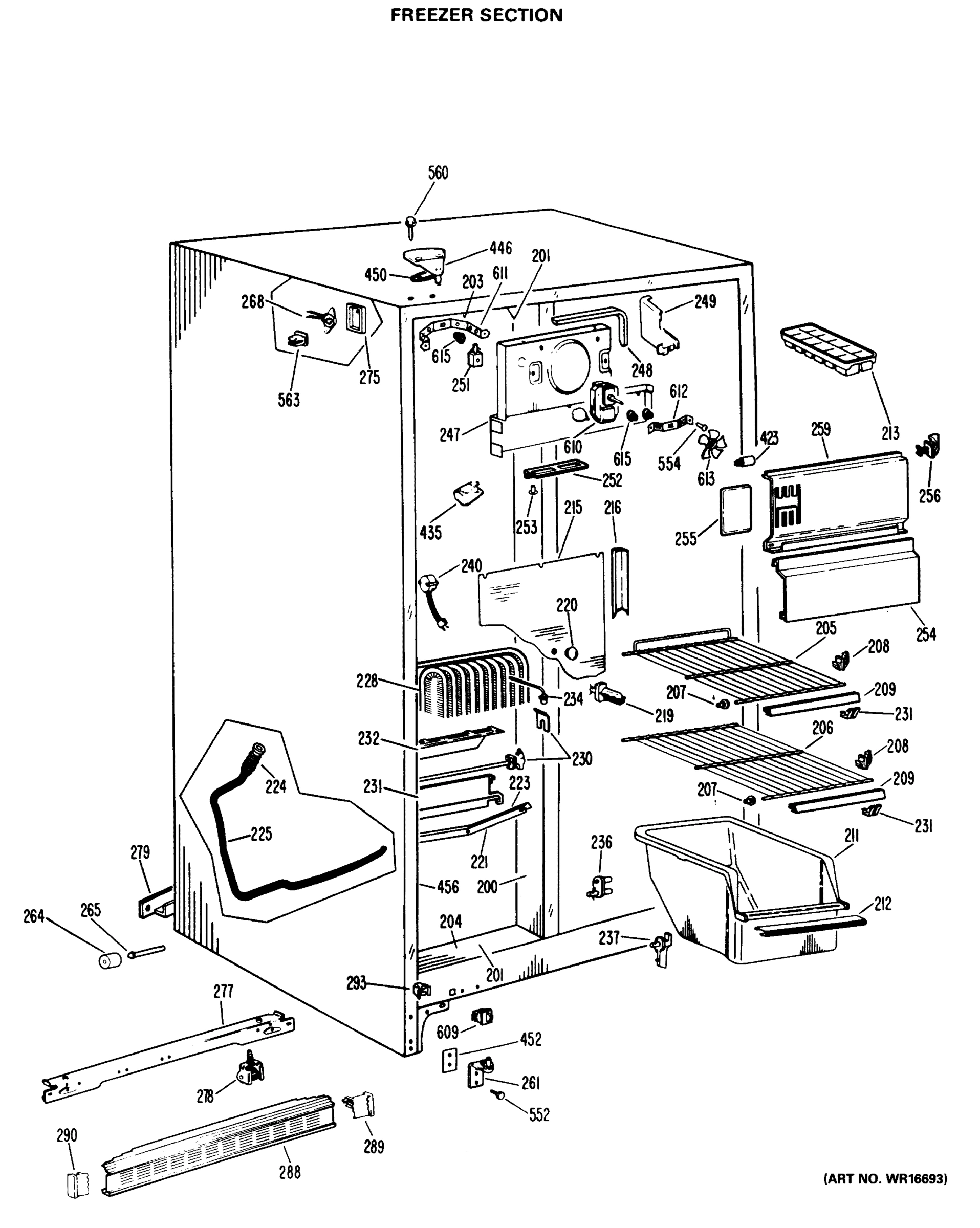 FREEZER SECTION