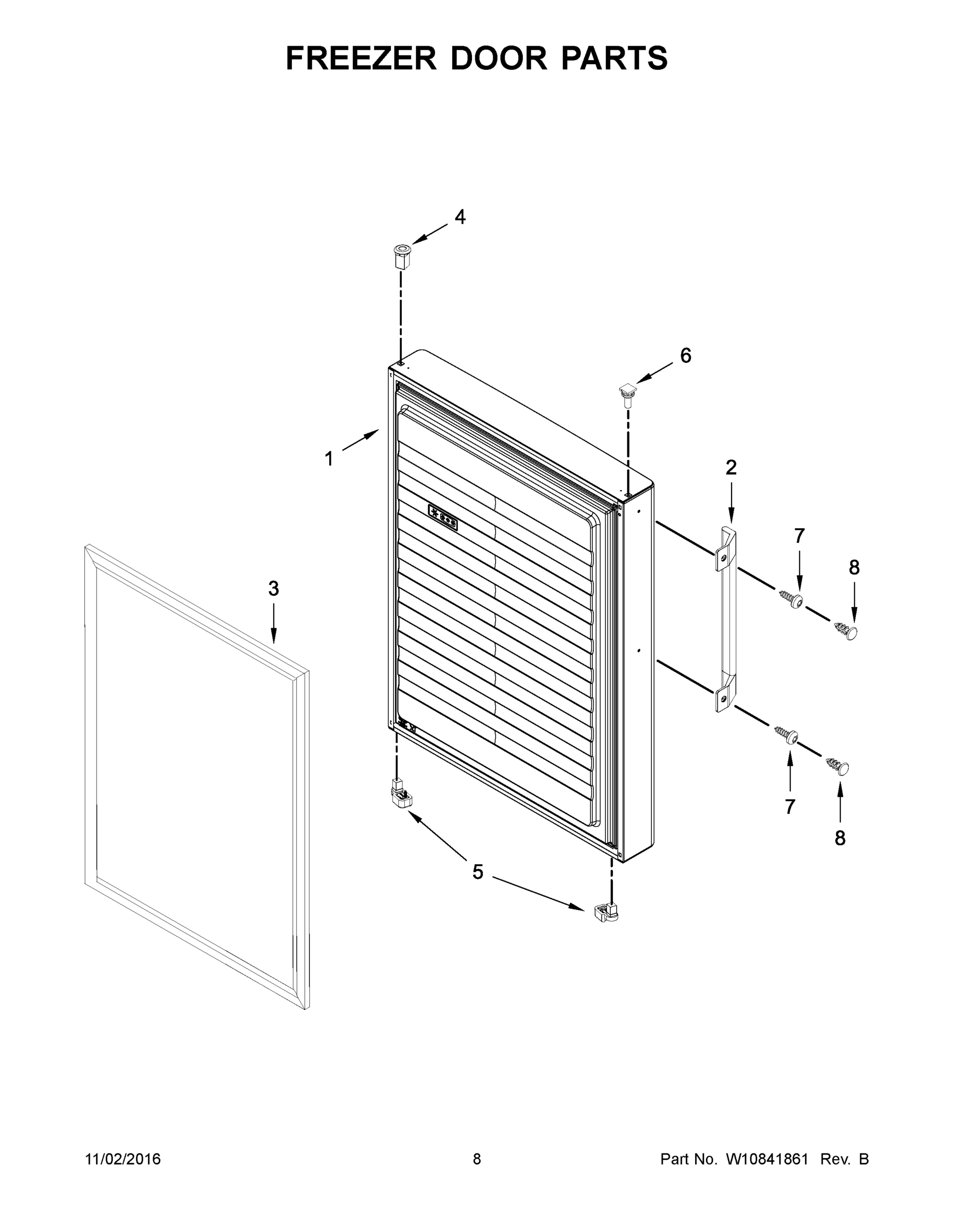 05 - FREEZER DOOR PARTS