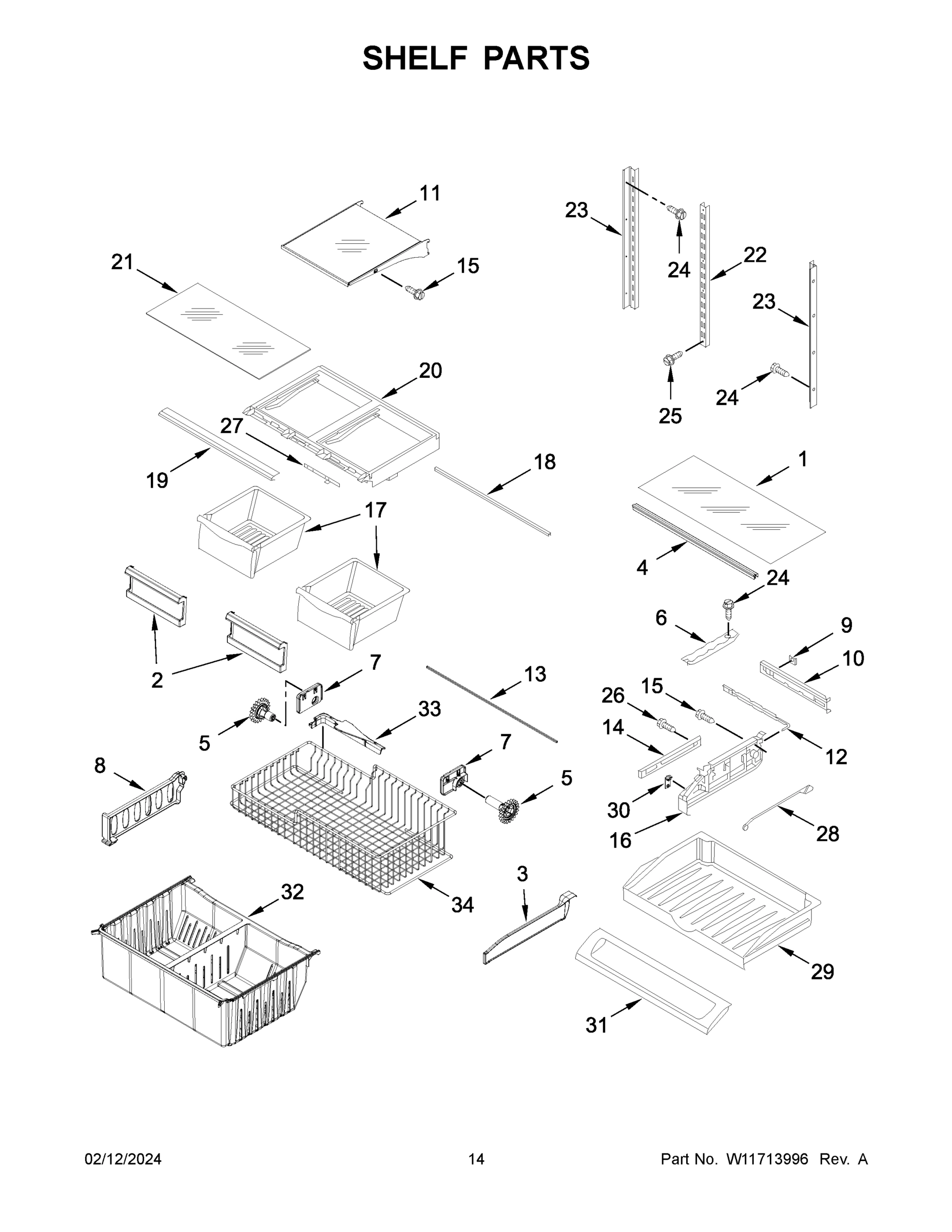 08 - SHELF PARTS