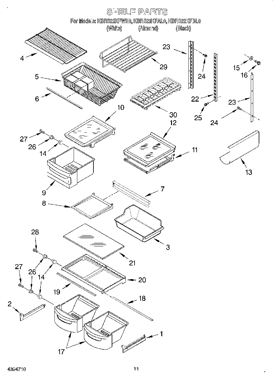 07 - SHELF, LIT/OPTIONAL