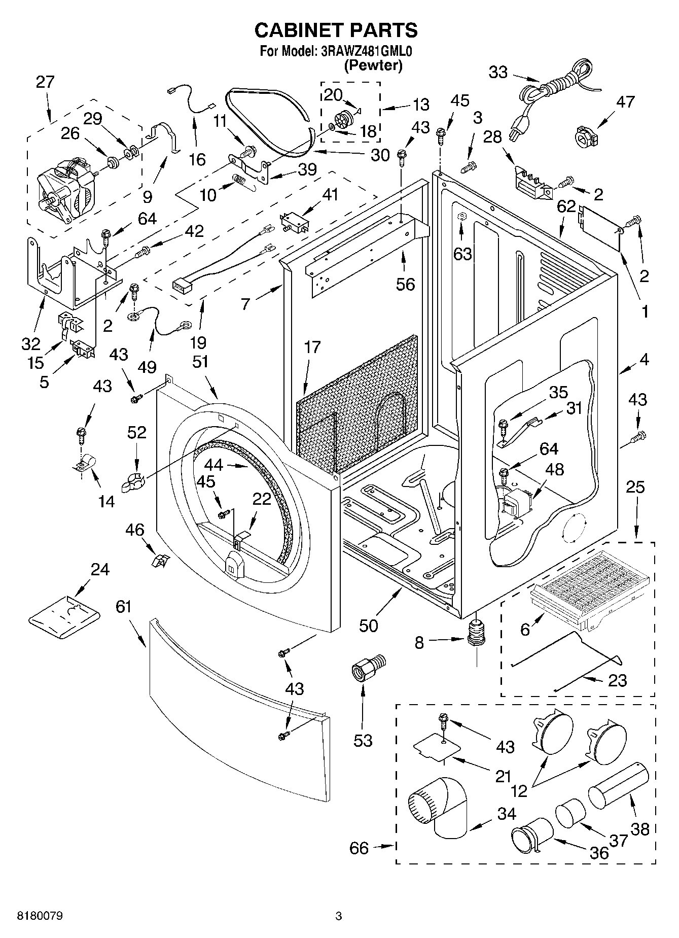 02 - CABINET PARTS
