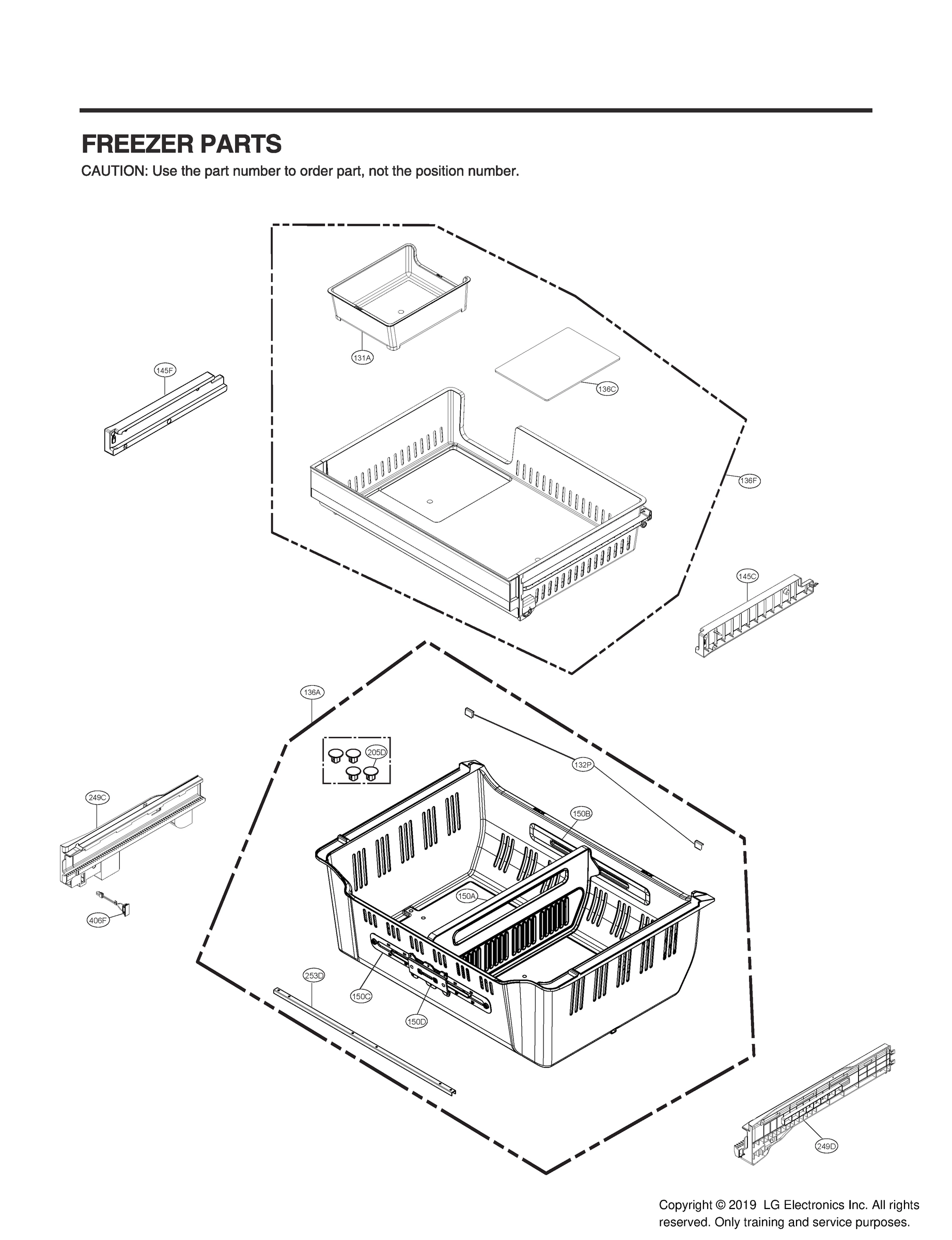 FREEZER PARTS