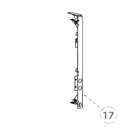 577146 Fisher & Paykel Trim Support Right