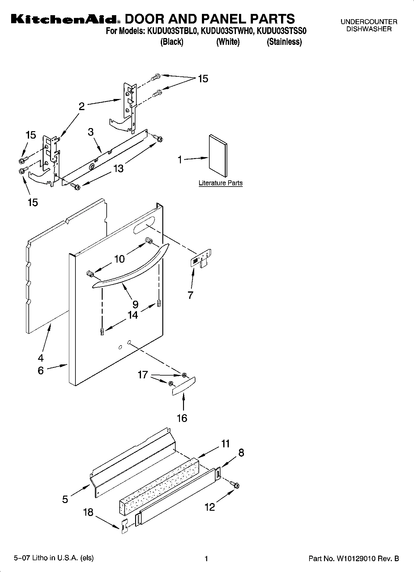 01 - DOOR AND PANEL PARTS