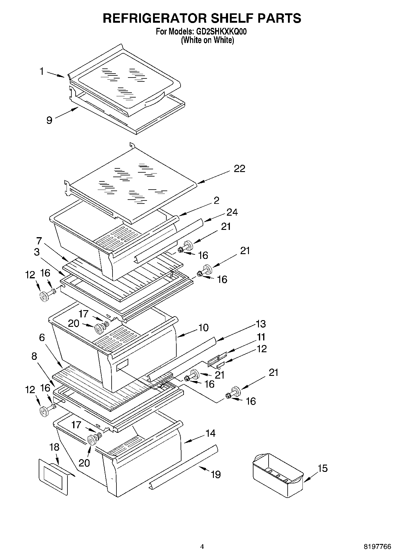 03 - REFRIGERATOR SHELF