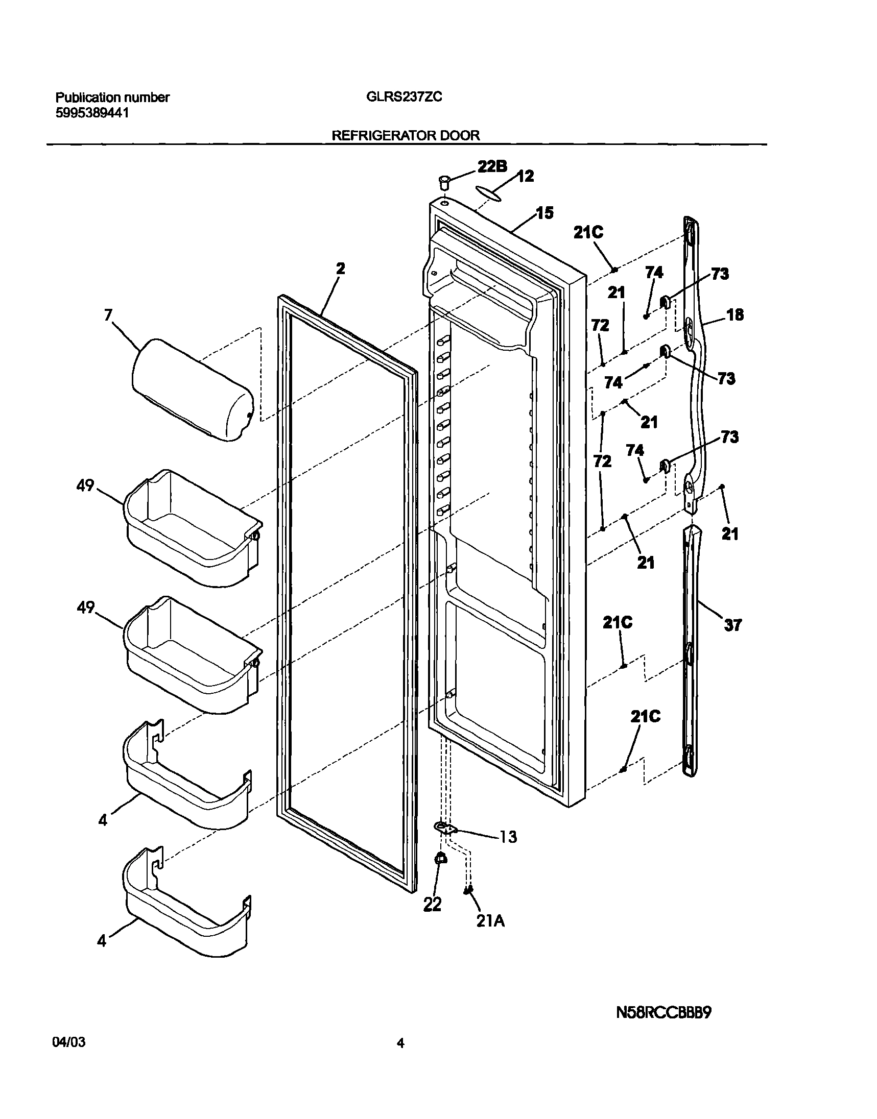 05 - REFRIGERATOR DOOR