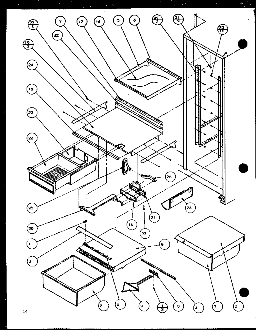 09 - REF SHELVING AND DRAWERS