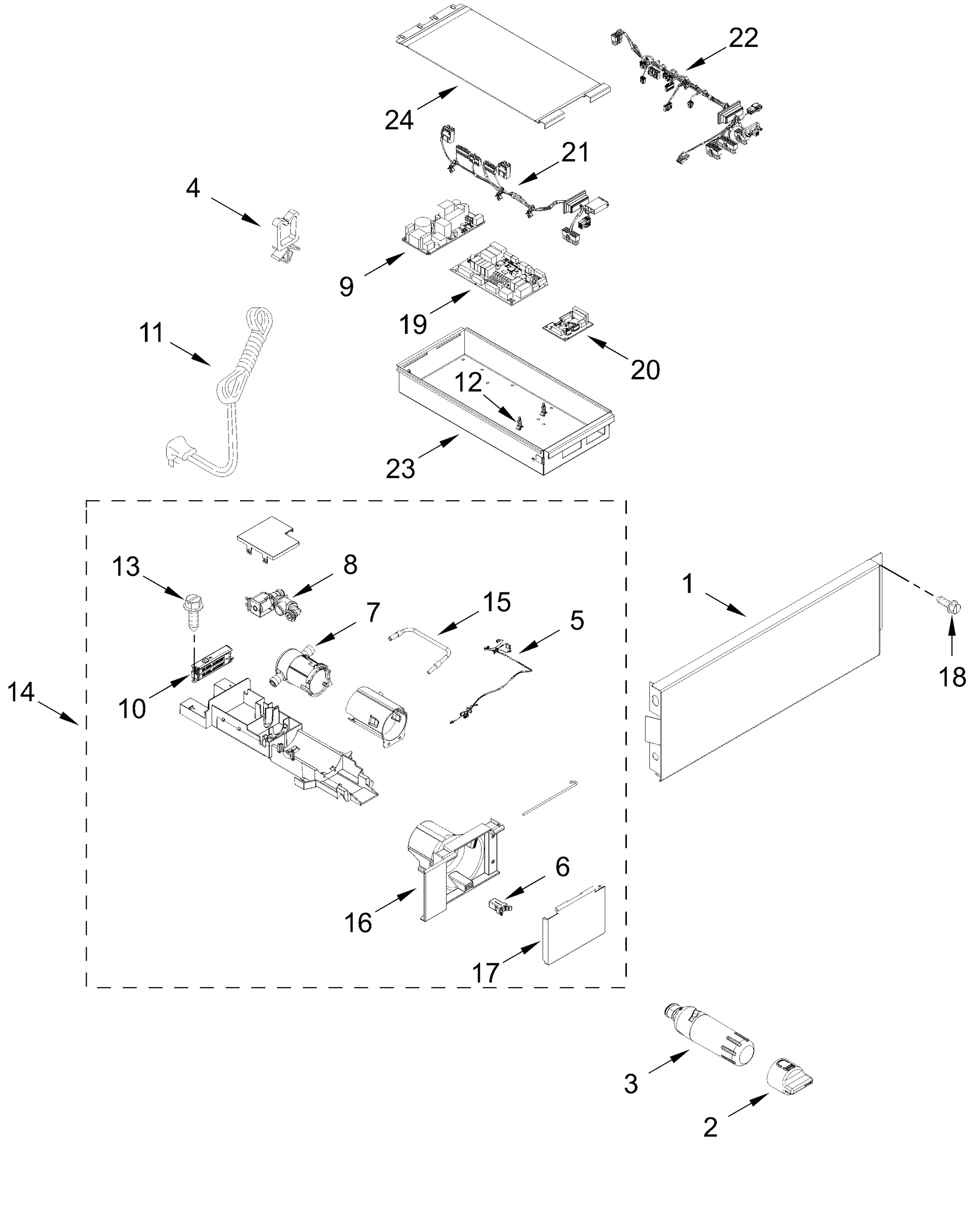 UPPER UNIT PARTS