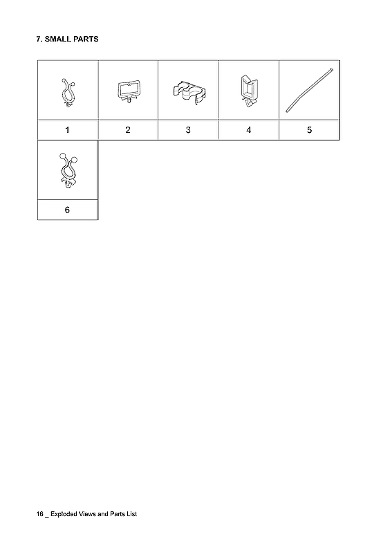 SMALL PARTS
