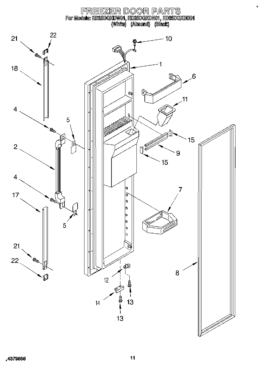 07 - FREEZER DOOR