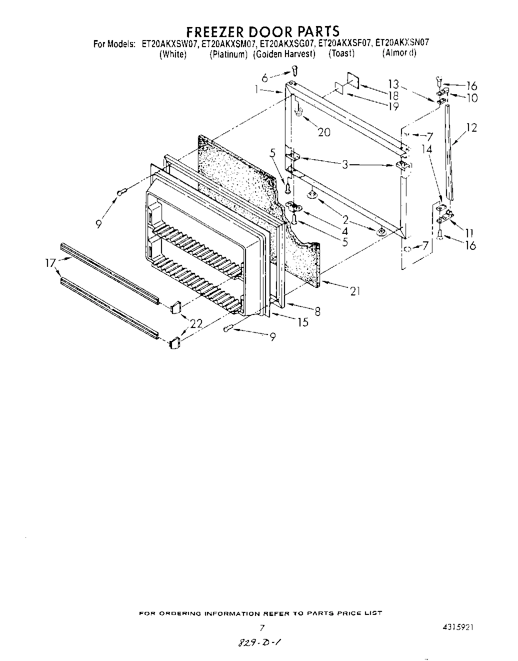 06 - FREEZER DOOR