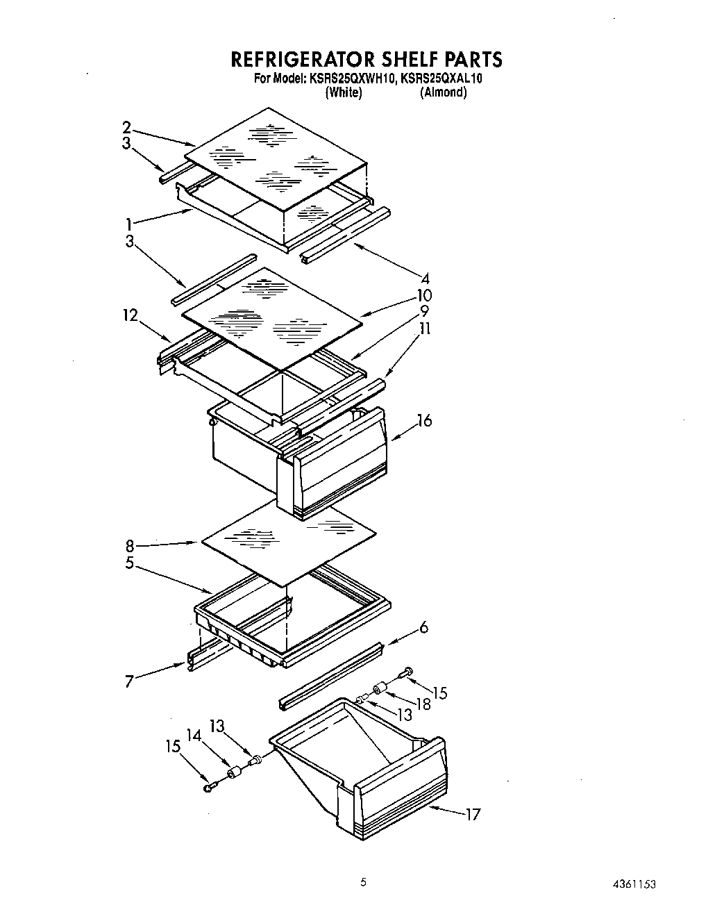 03 - REFRIGERATOR SHELF