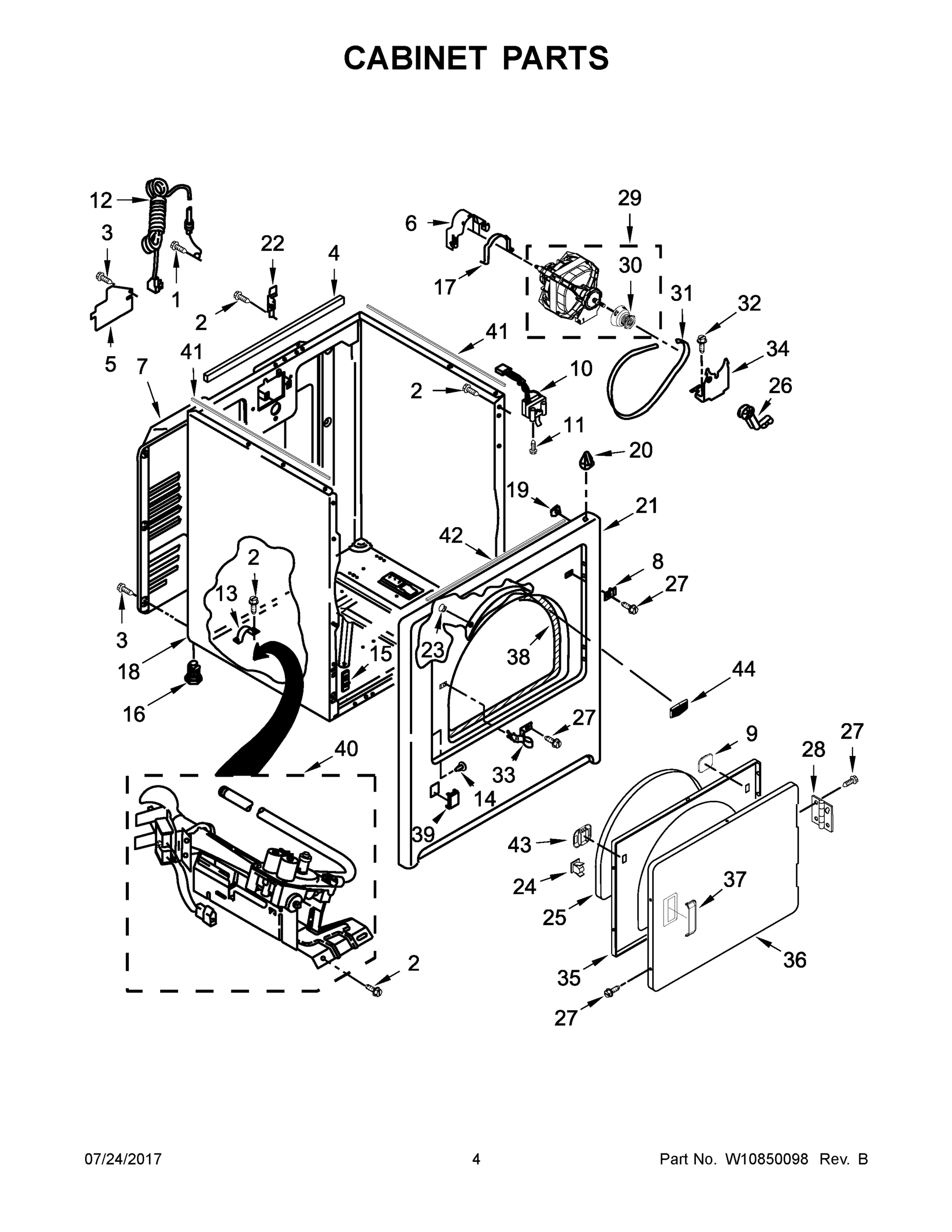 03 - CABINET PARTS