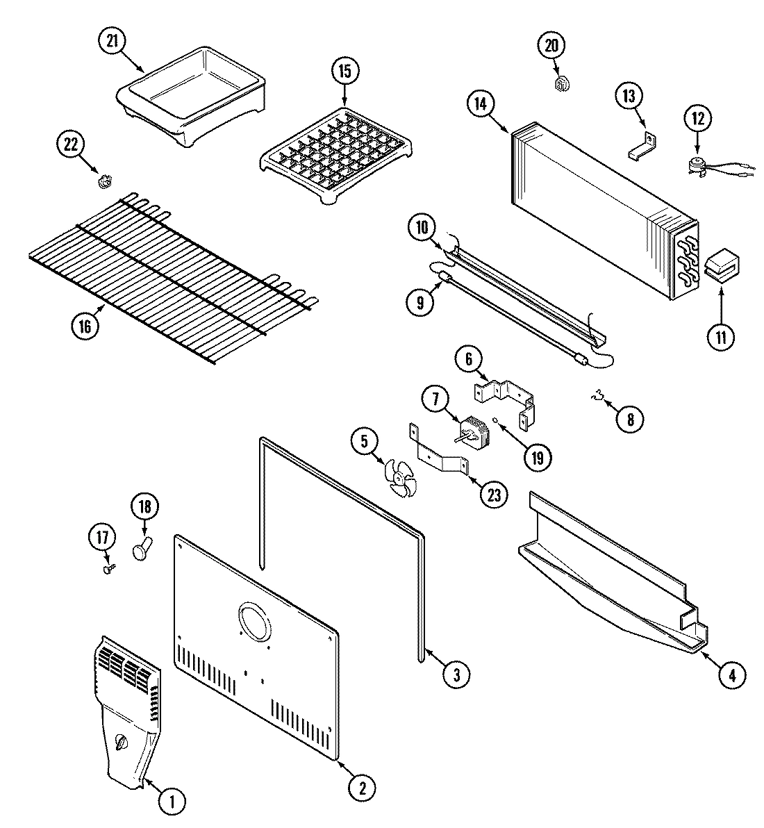 03 - FREEZER COMPARTMENT