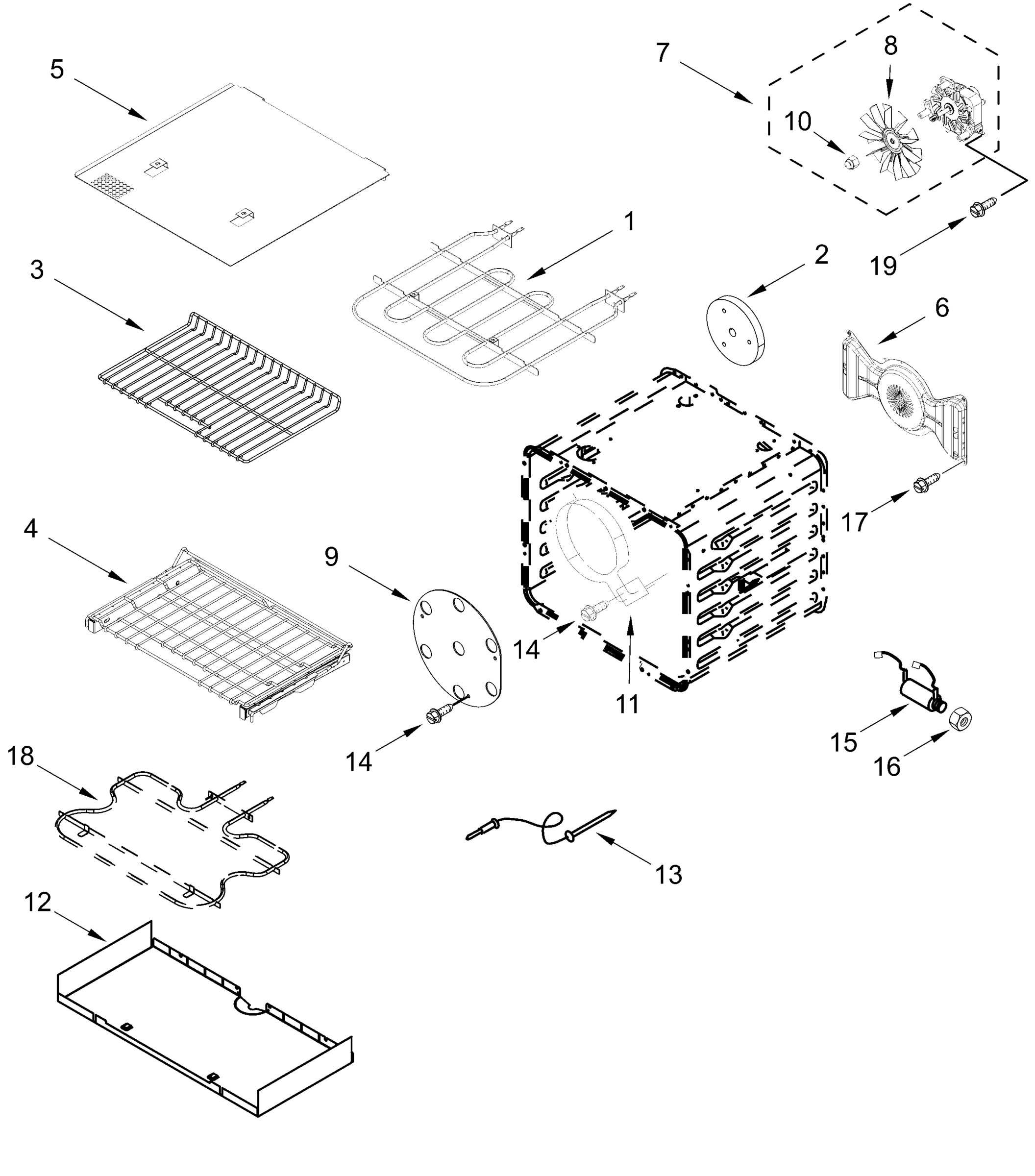 INTERNAL OVEN PARTS