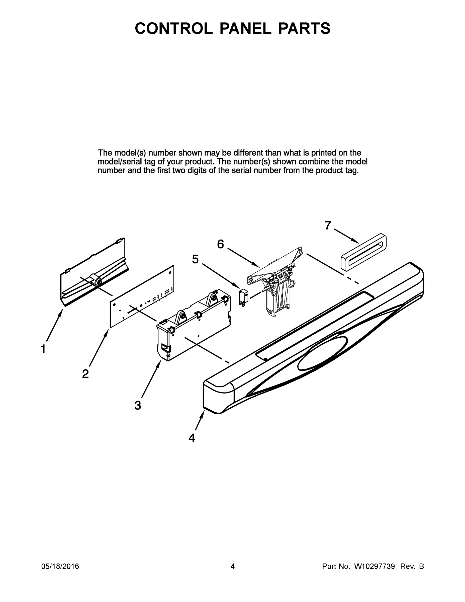 03 - CONTROL PANEL PARTS