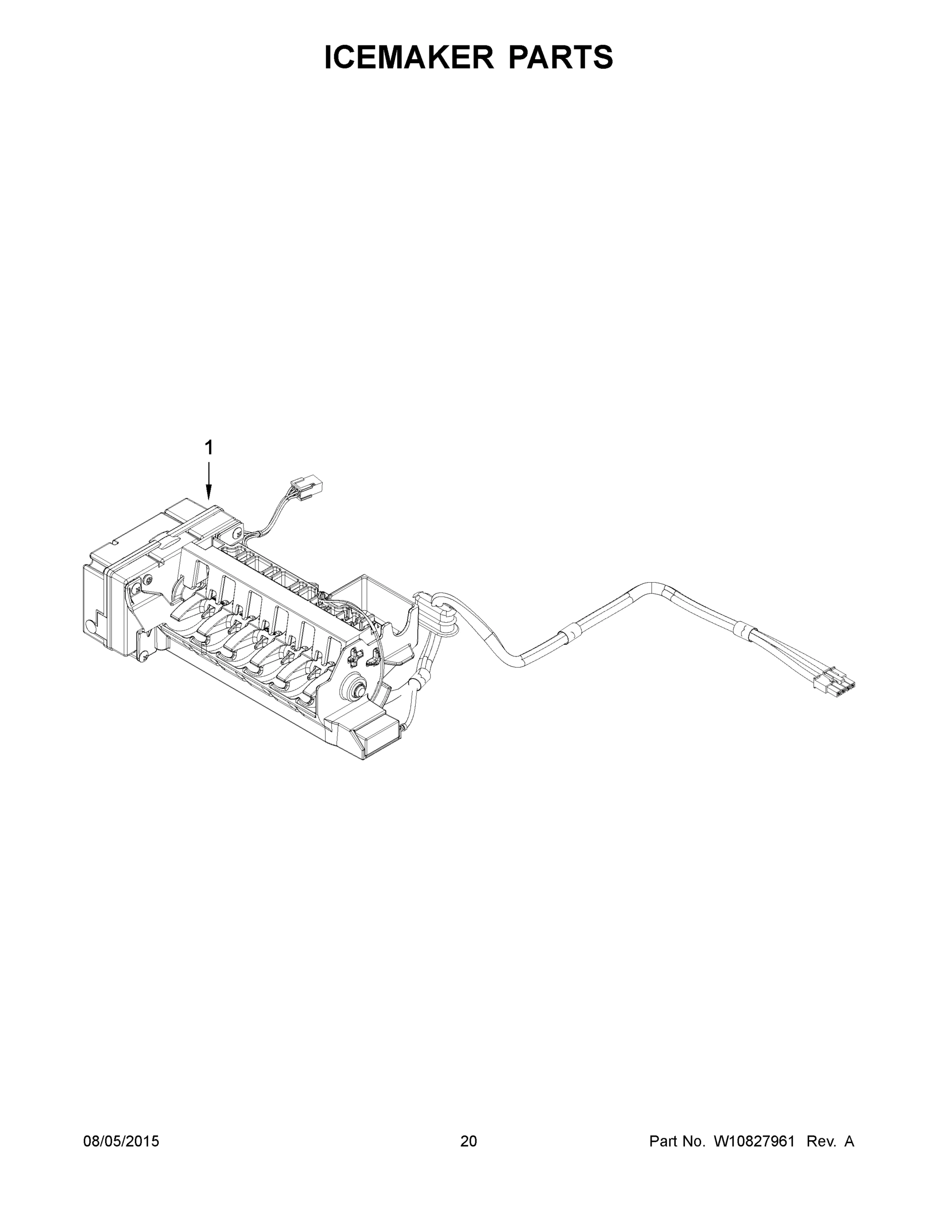 11 - ICEMAKER PARTS