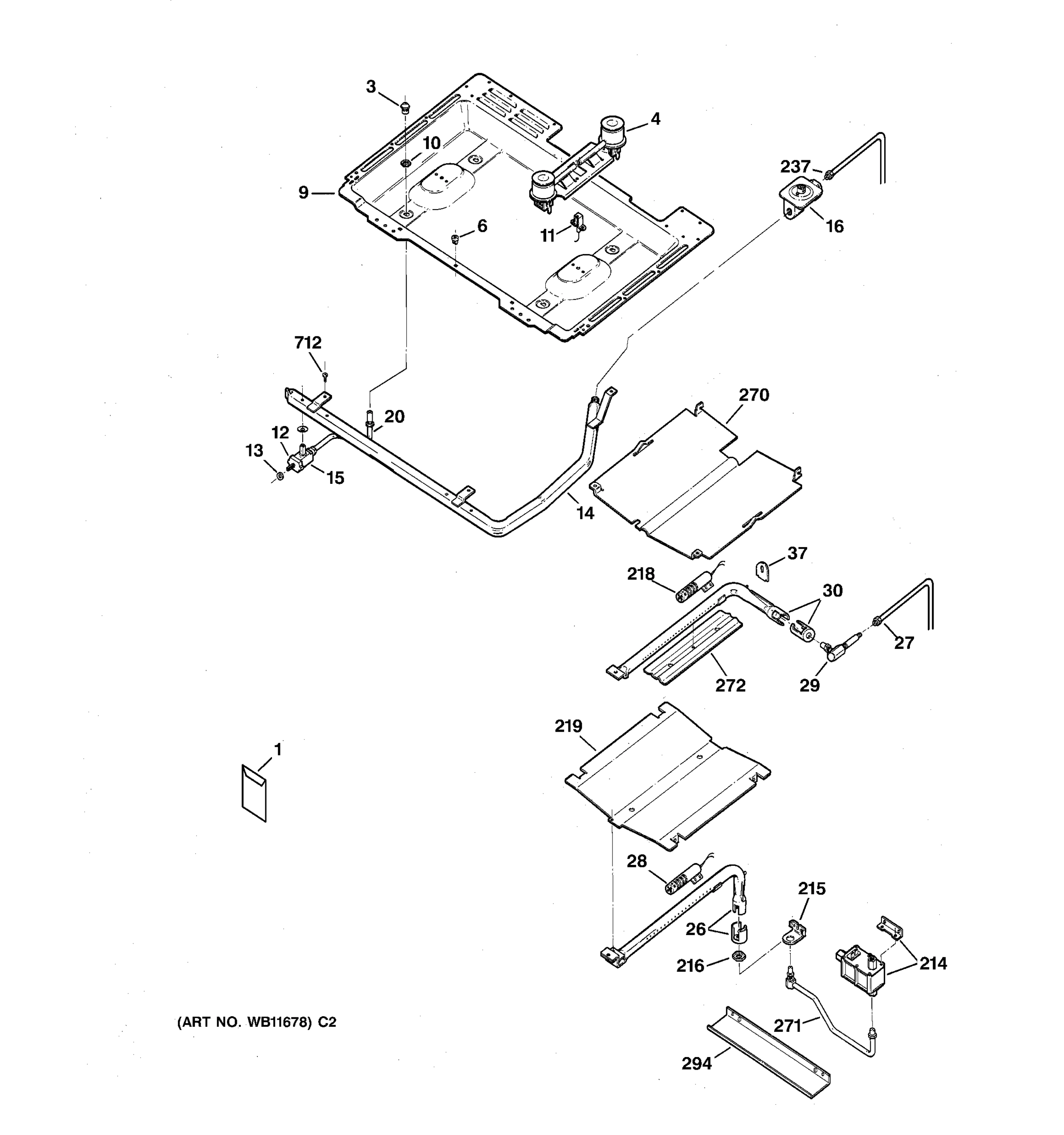 GAS & BURNER PARTS