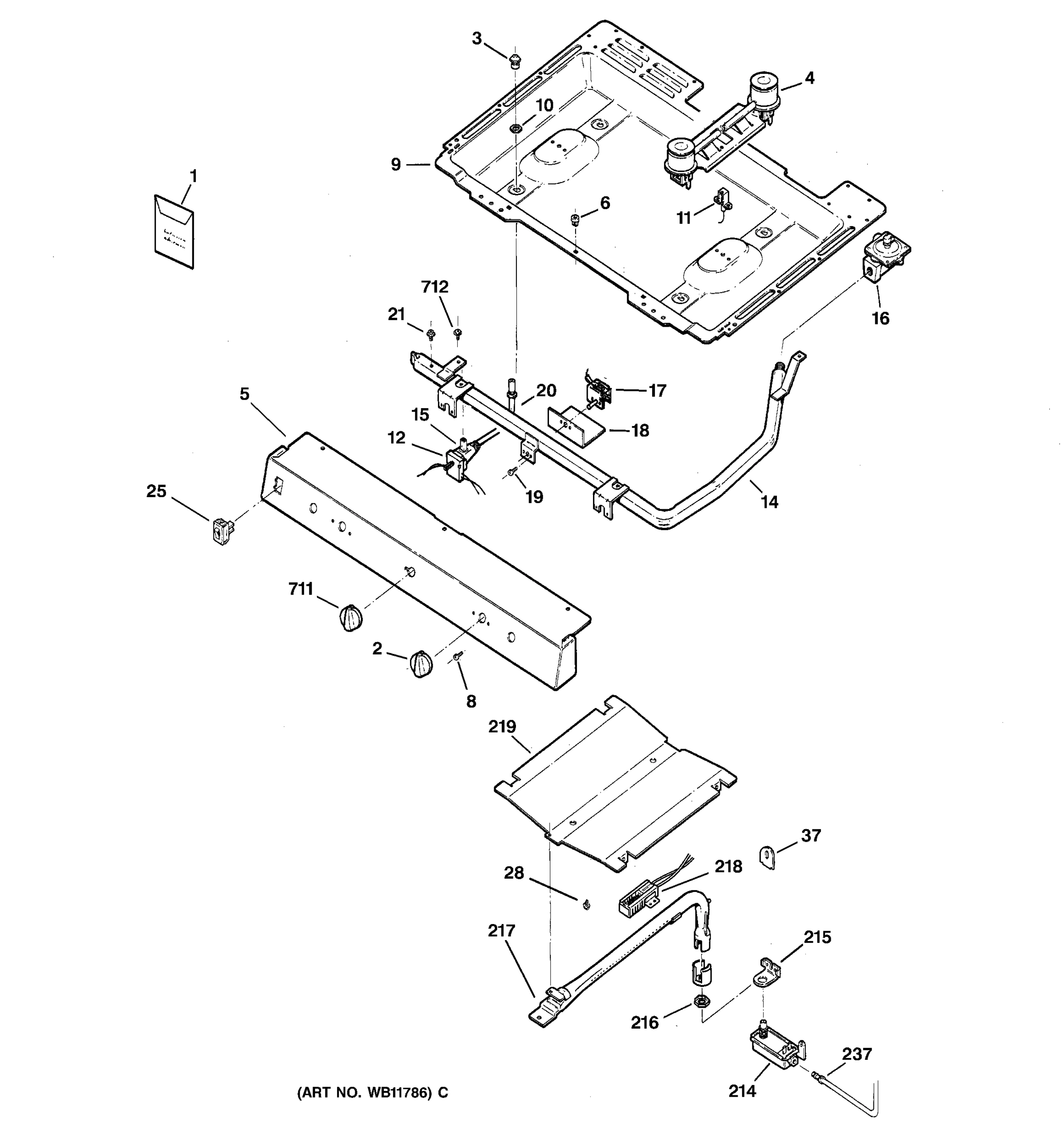 GAS & BURNER PARTS