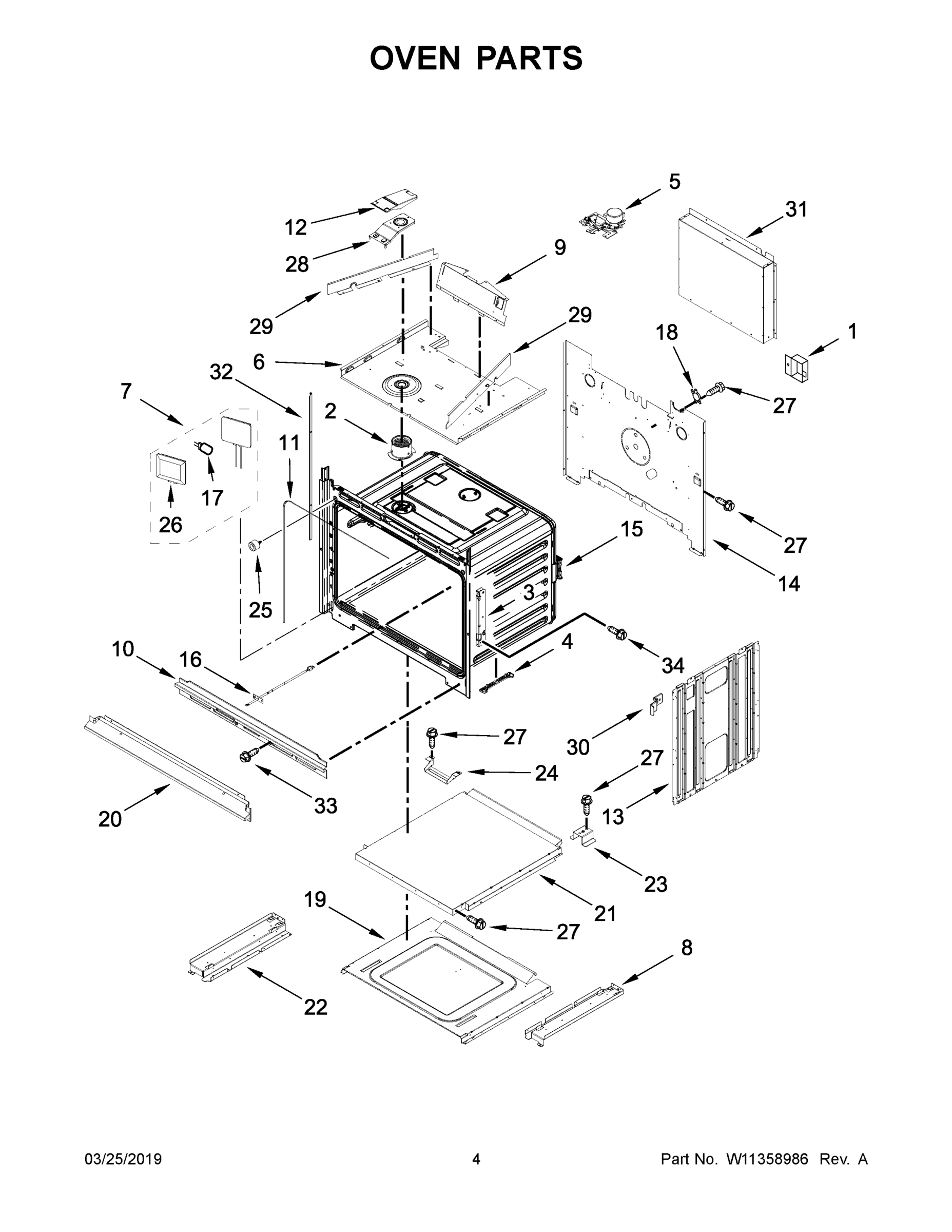03 - OVEN PARTS