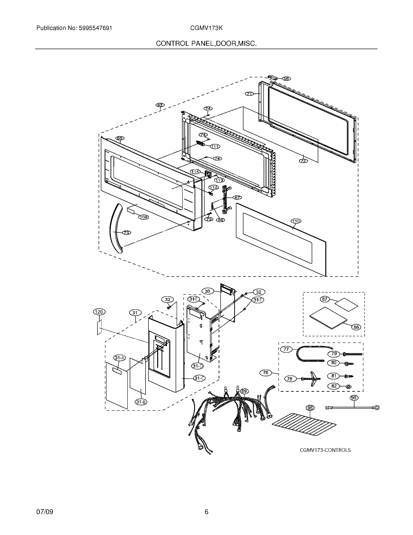 05 - CONTROL PANEL/DOOR/MISC