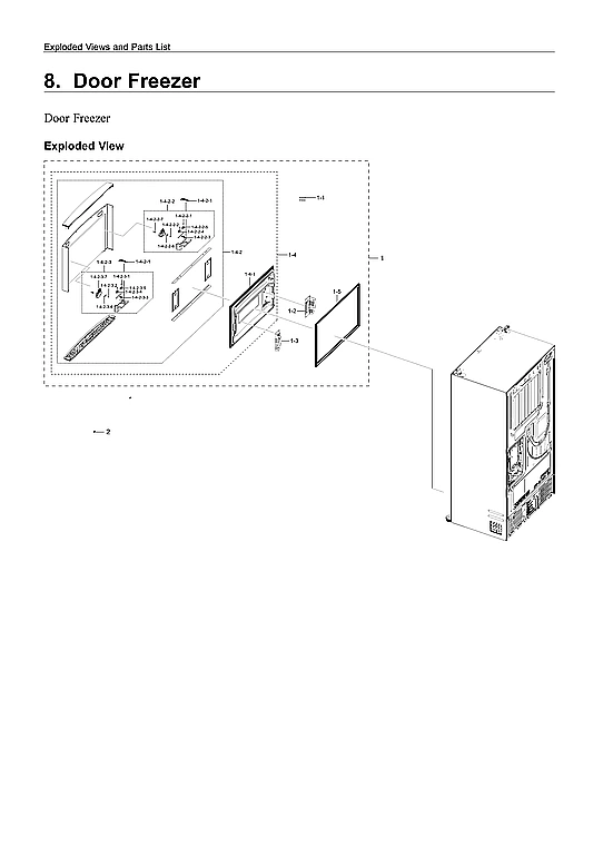 FREEZER DOOR PARTS