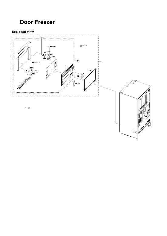 Freezer Door Parts