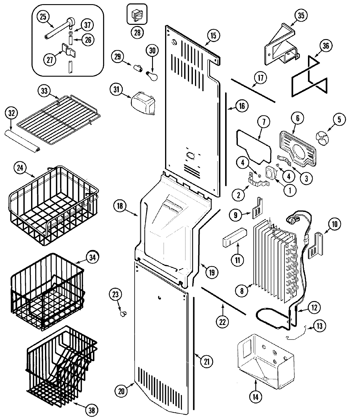 04 - FREEZER COMPARTMENT
