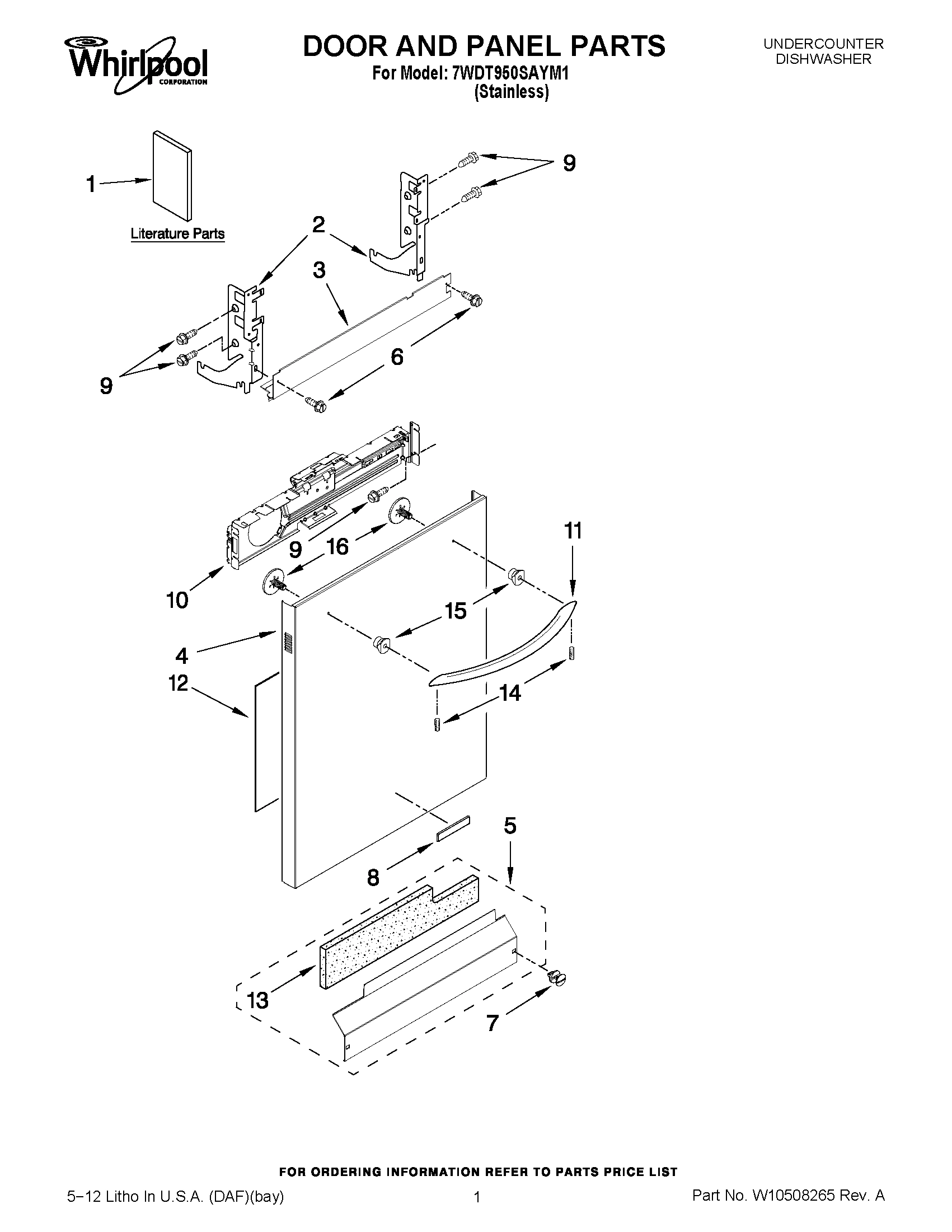 01 - DOOR AND PANEL PARTS