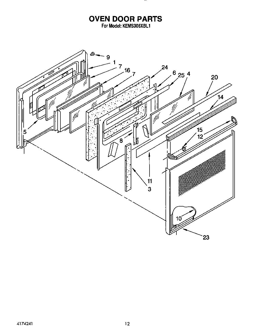 09 - OVEN DOOR
