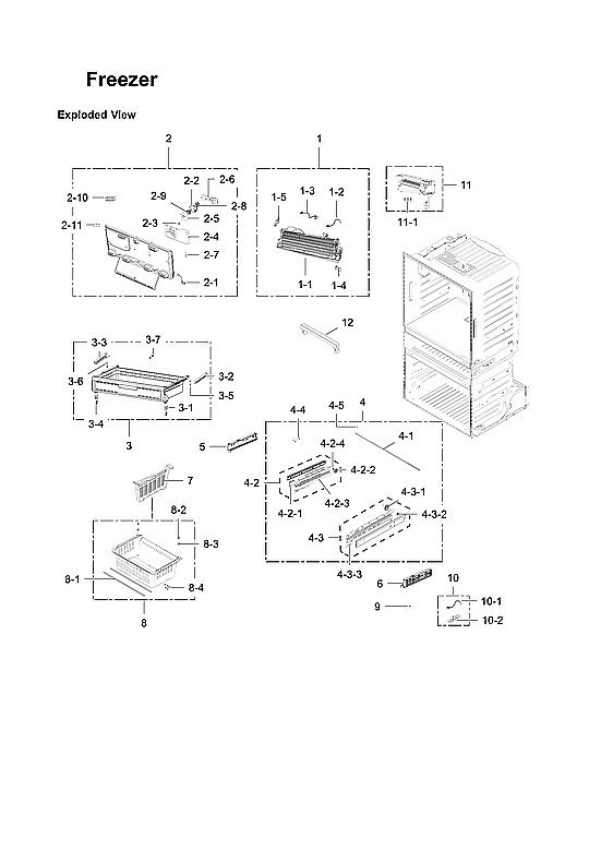 FREEZER PARTS