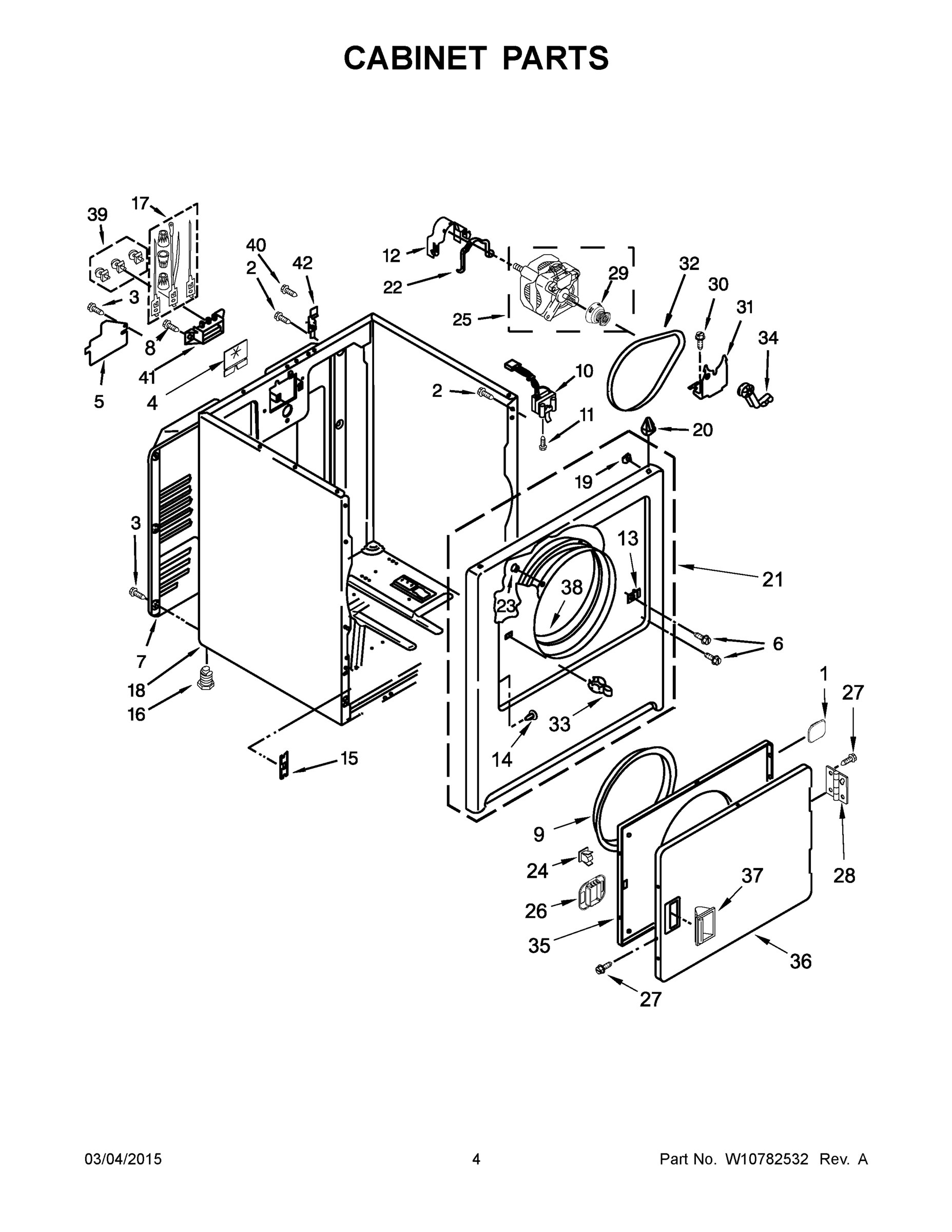 03 - CABINET PARTS
