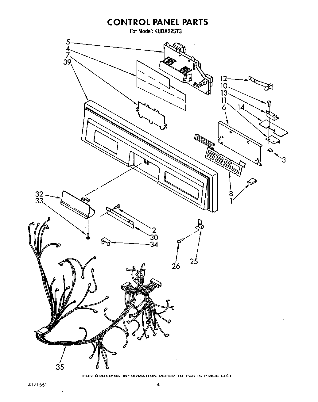 04 - CONTROL PANEL, LIT/OPTIONAL